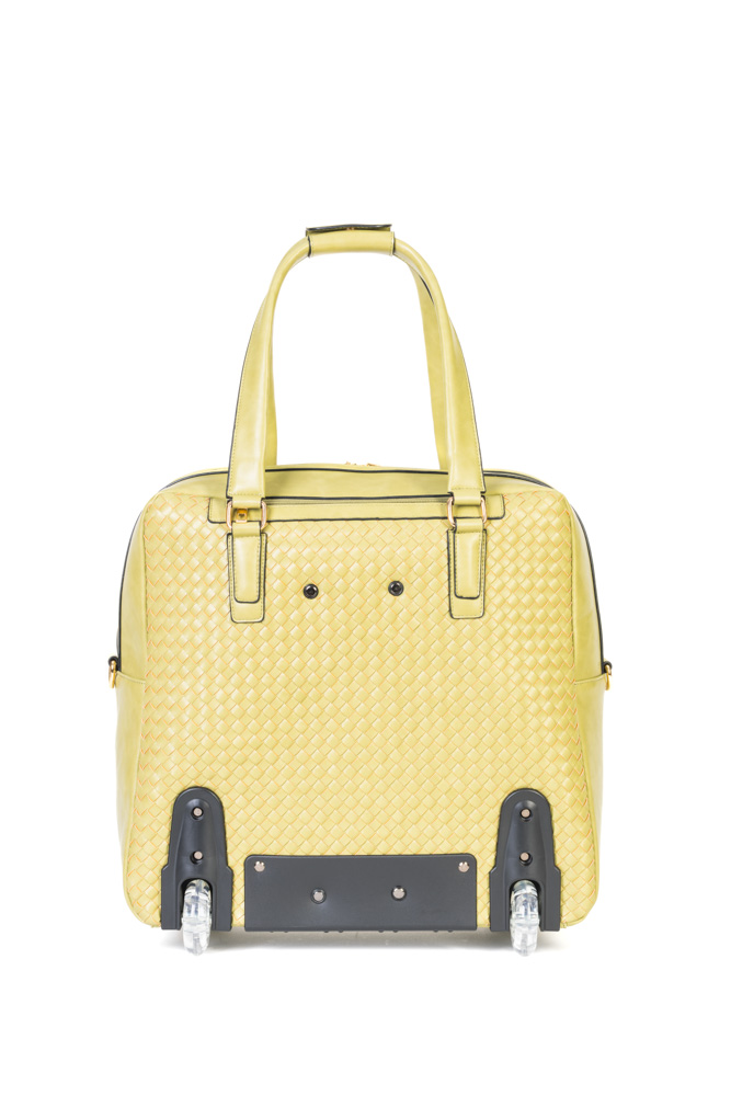 Olivia Lauren Sofia Trolley-Tasche mit 2-Rollen Olivgrün Olivia Lauren Sofia Trolley-Tasche mit 2-Rollen Olivgrün