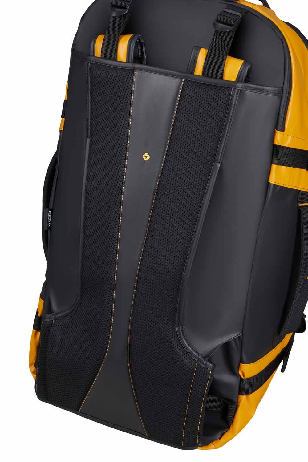 Samsonite Ecodiver Reise-Rucksack M 55L mit 17.3" Laptopfach + GRATIS HOTELGUTSCHEIN Gelb