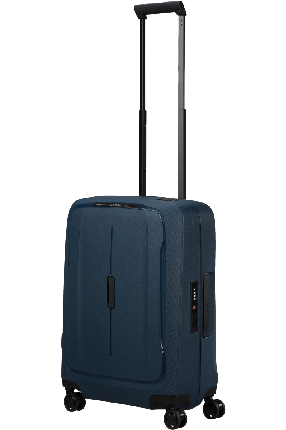 Samsonite Essens Trolley mit 4 Rollen 55cm + GRATIS HOTELGUTSCHEIN Midnight Blue