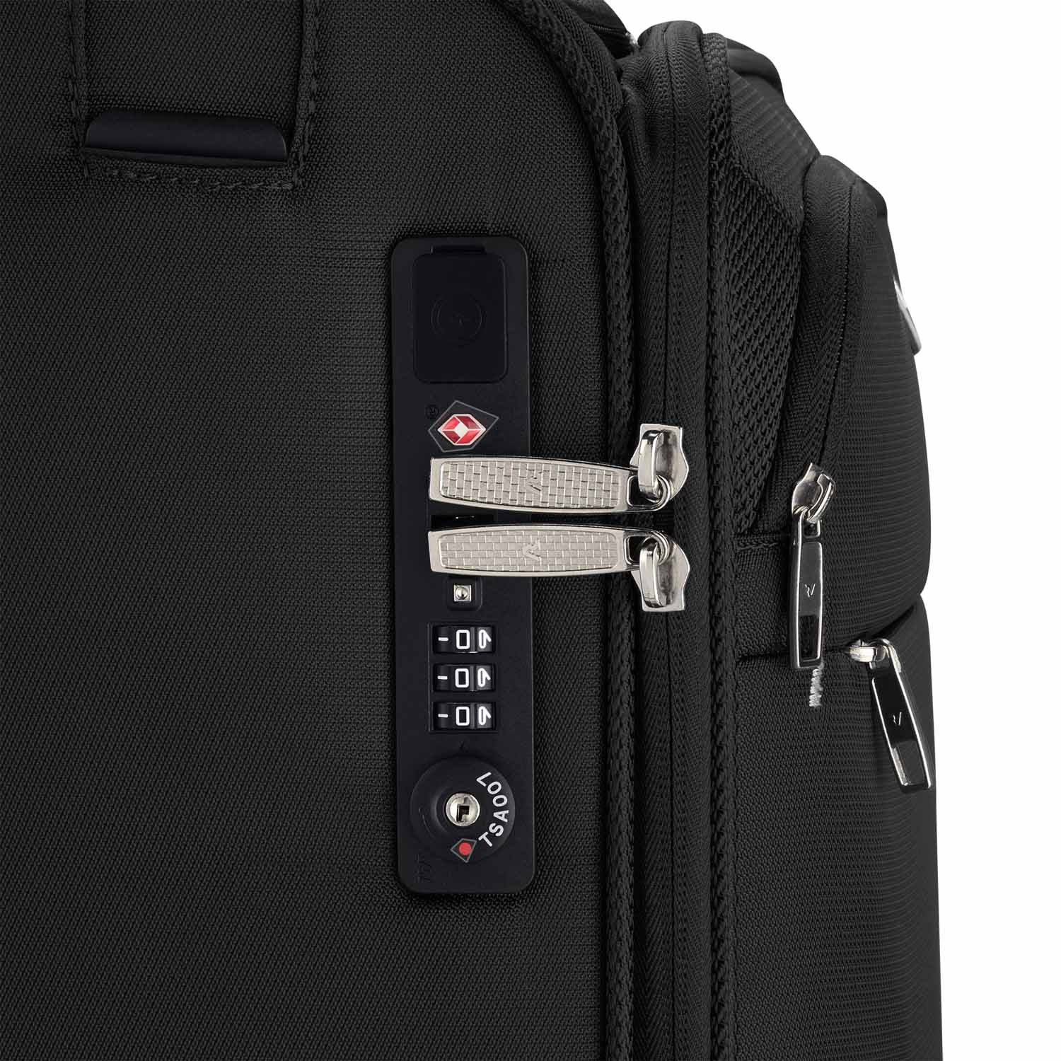 Roncato Joy Handgepäck Carry-On 4-Rollen mit USB-Anschluss Schwarz Roncato Joy Handgepäck Carry-On 4-Rollen mit USB-Anschluss Schwarz