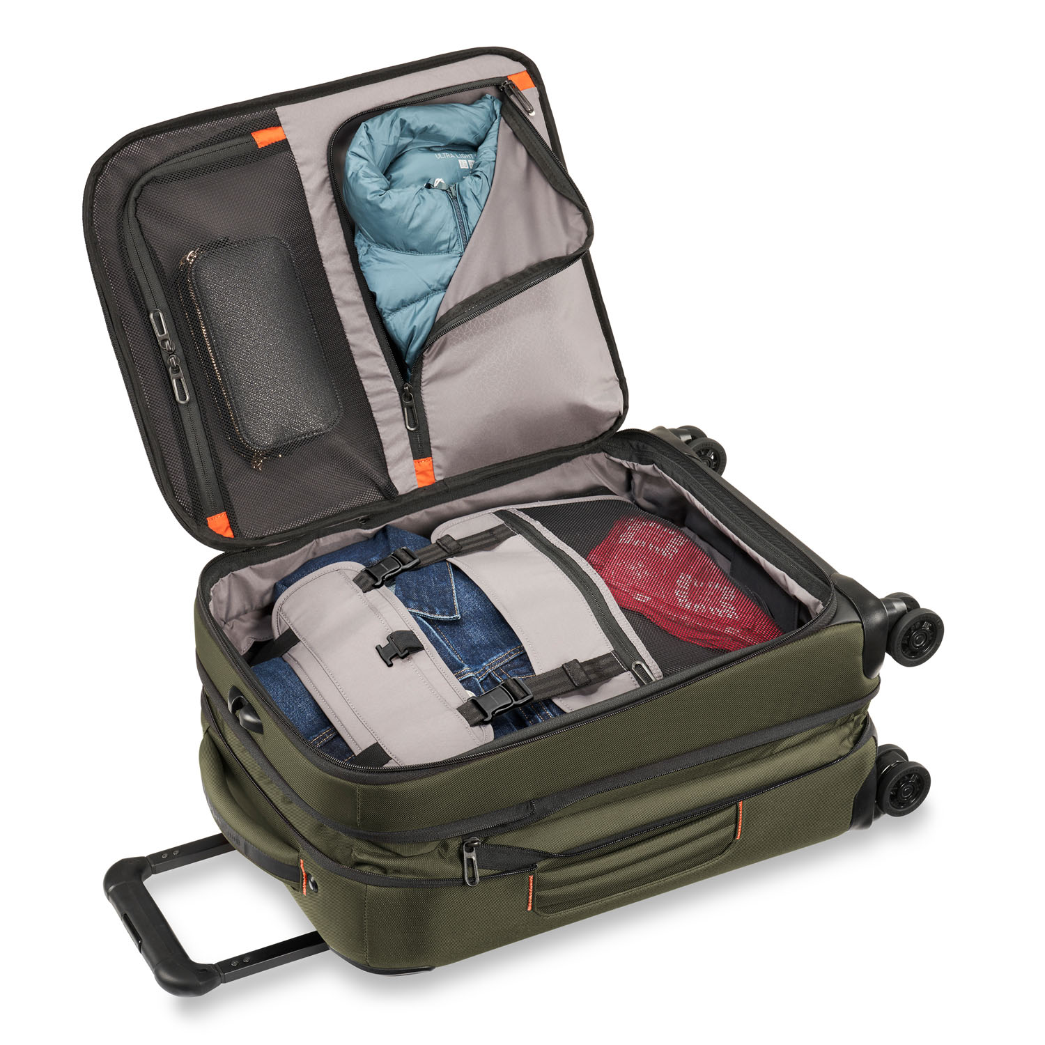 Briggs & Riley ZDX International Carry-On Expandable Spinner Hunter Briggs & Riley ZDX International Carry-On Expandable Spinner Hunter