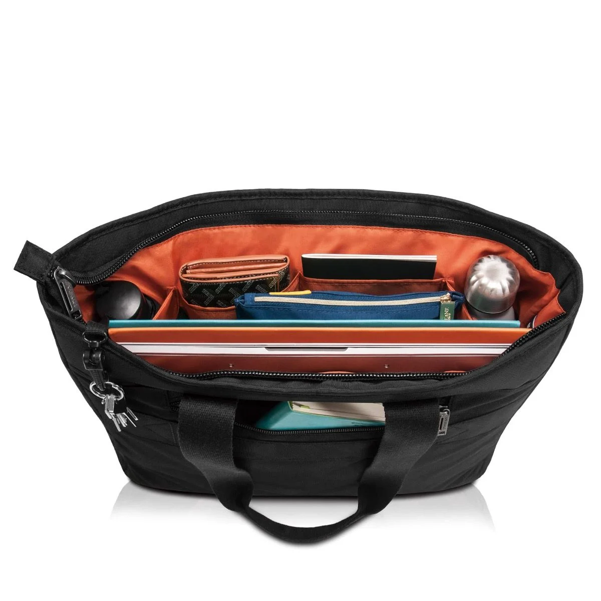 Everki SHOPPER schmale Laptop-Handtasche, bis 15,6 Zoll Schwarz Everki SHOPPER schmale Laptop-Handtasche, bis 15,6 Zoll Schwarz