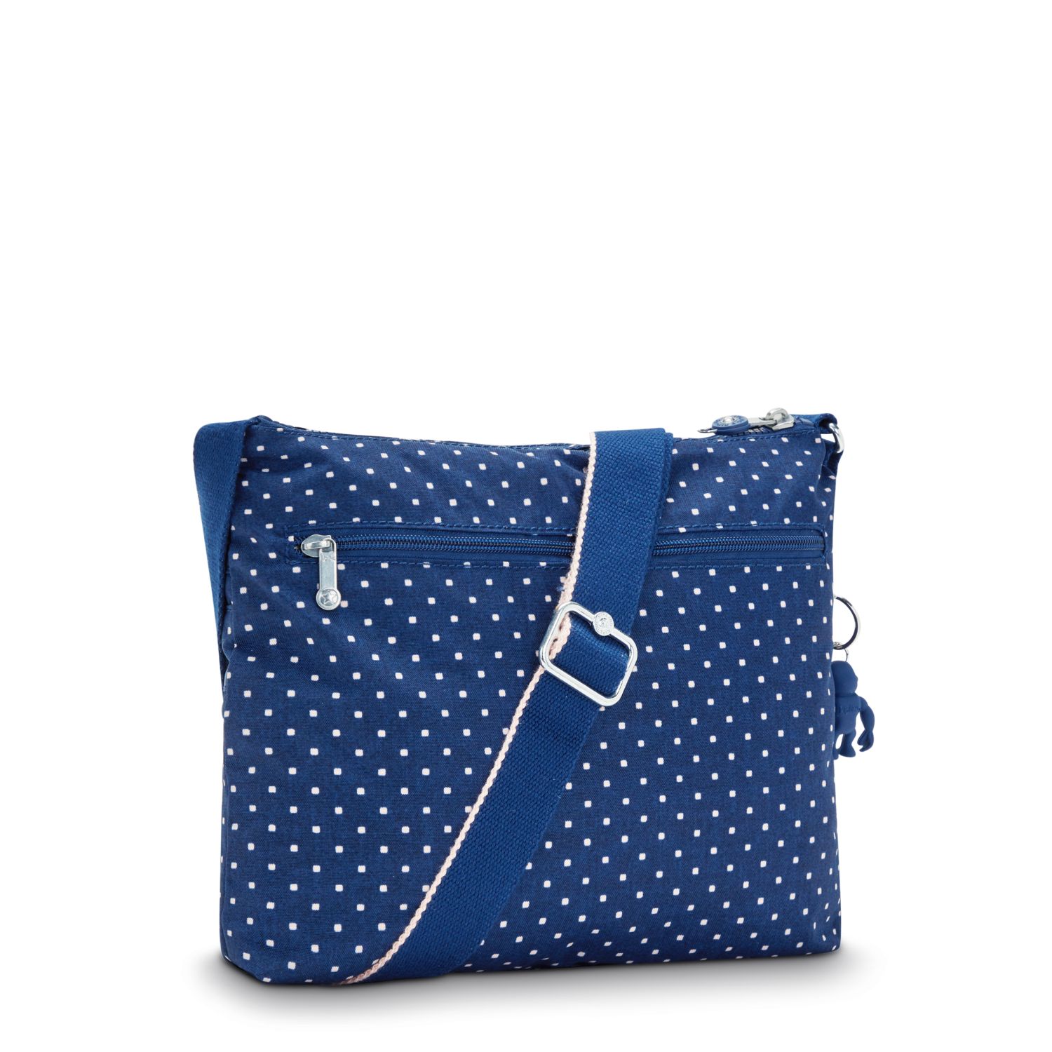 Kipling ALVAR Mittelgroße Schultertasche Soft Dot Blue Kipling ALVAR Mittelgroße Schultertasche Soft Dot Blue