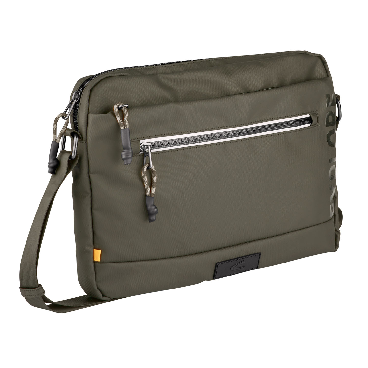 Camel Active Explore Cross Bag M aus recyceltem Nylon Khaki Camel Active Explore Cross Bag M aus recyceltem Nylon Khaki