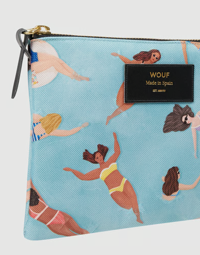 Wouf Accessories Large Pouch Bag Recycled Collection Swimmers