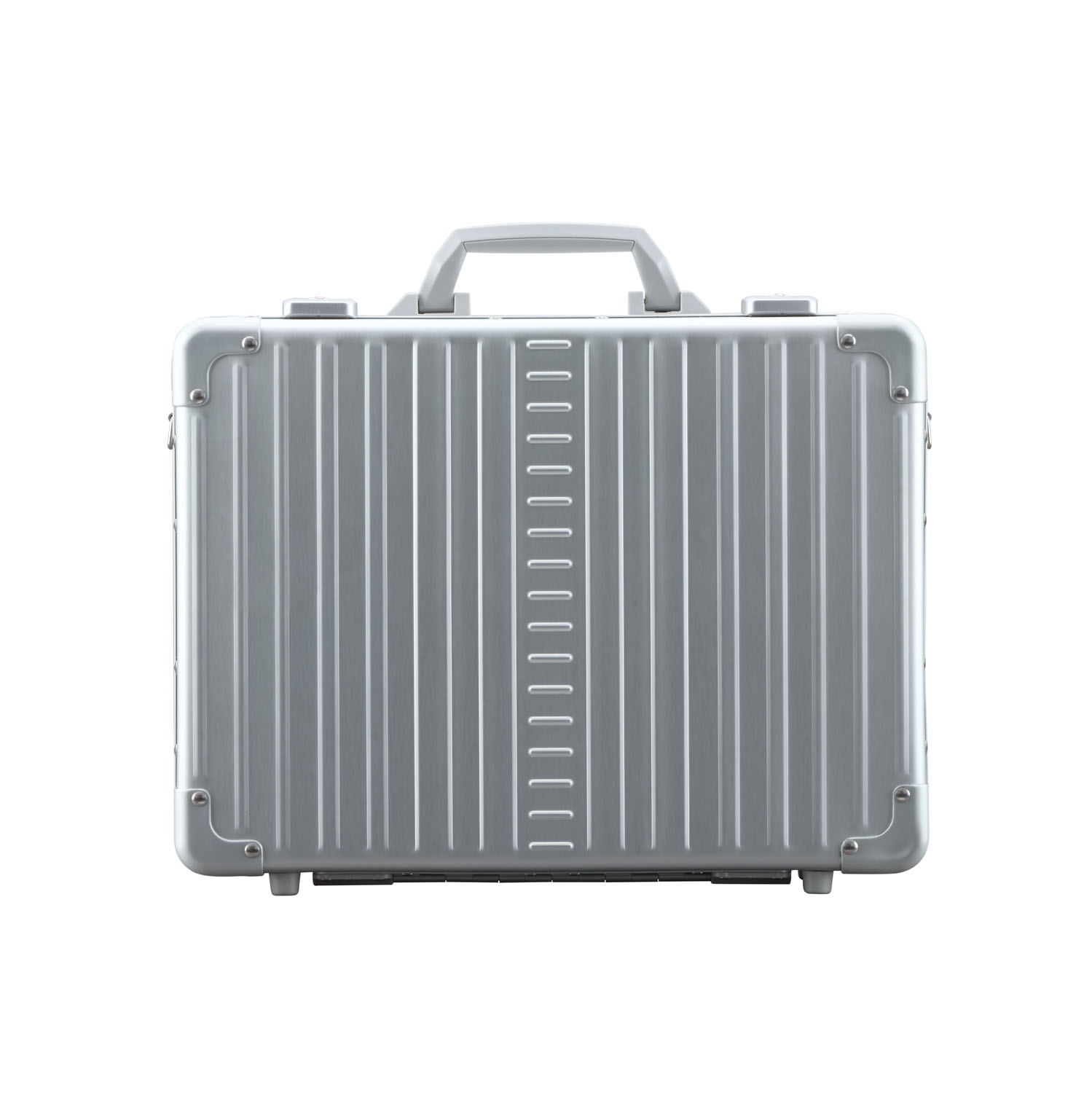 Aleon Business Attaché 17" Laptop Case, 33 cm Silber