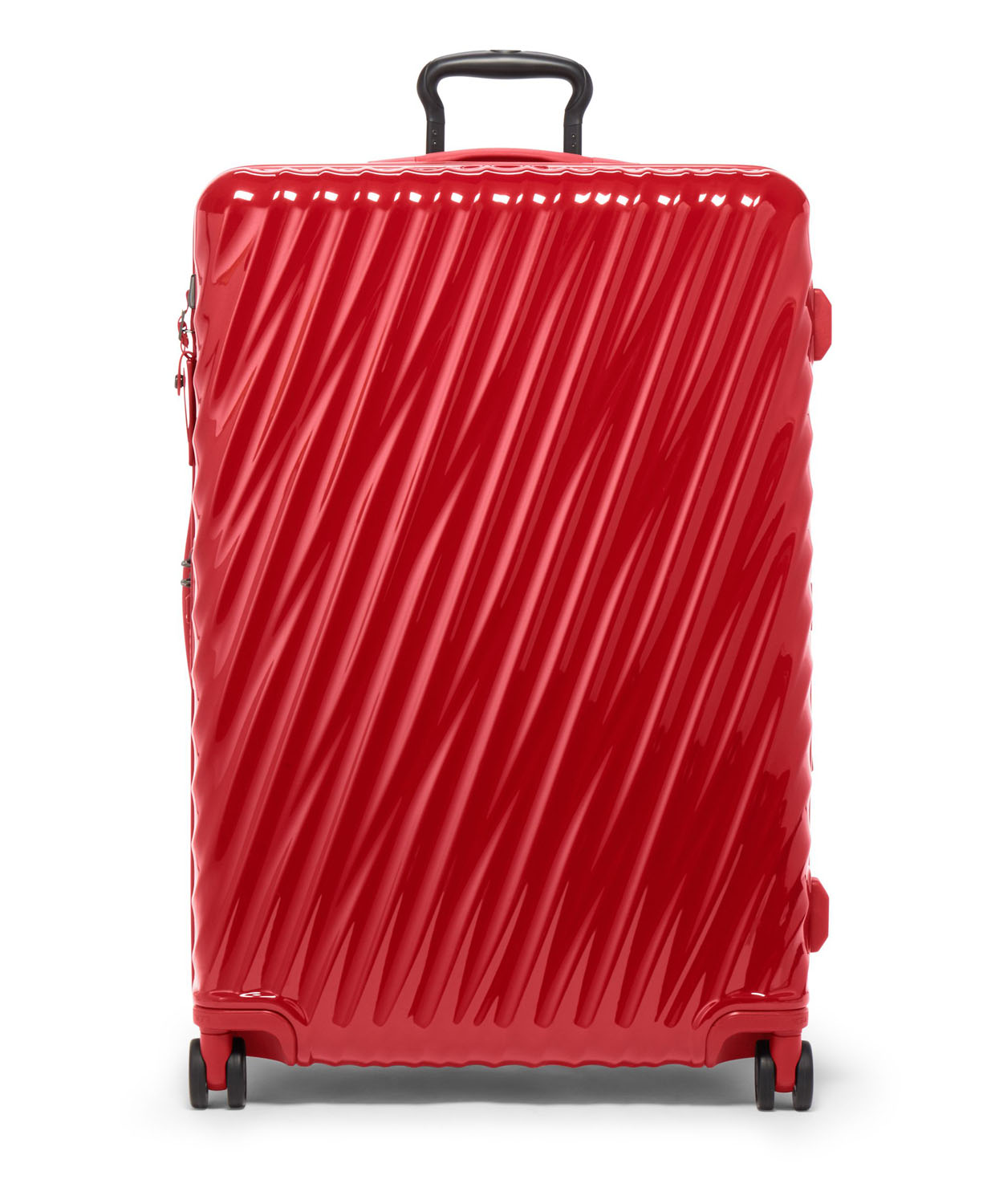 Tumi 19 Degree Erweiterbarer Aufgabekoffer für längere Reisen 77,5cm; glänzend Red