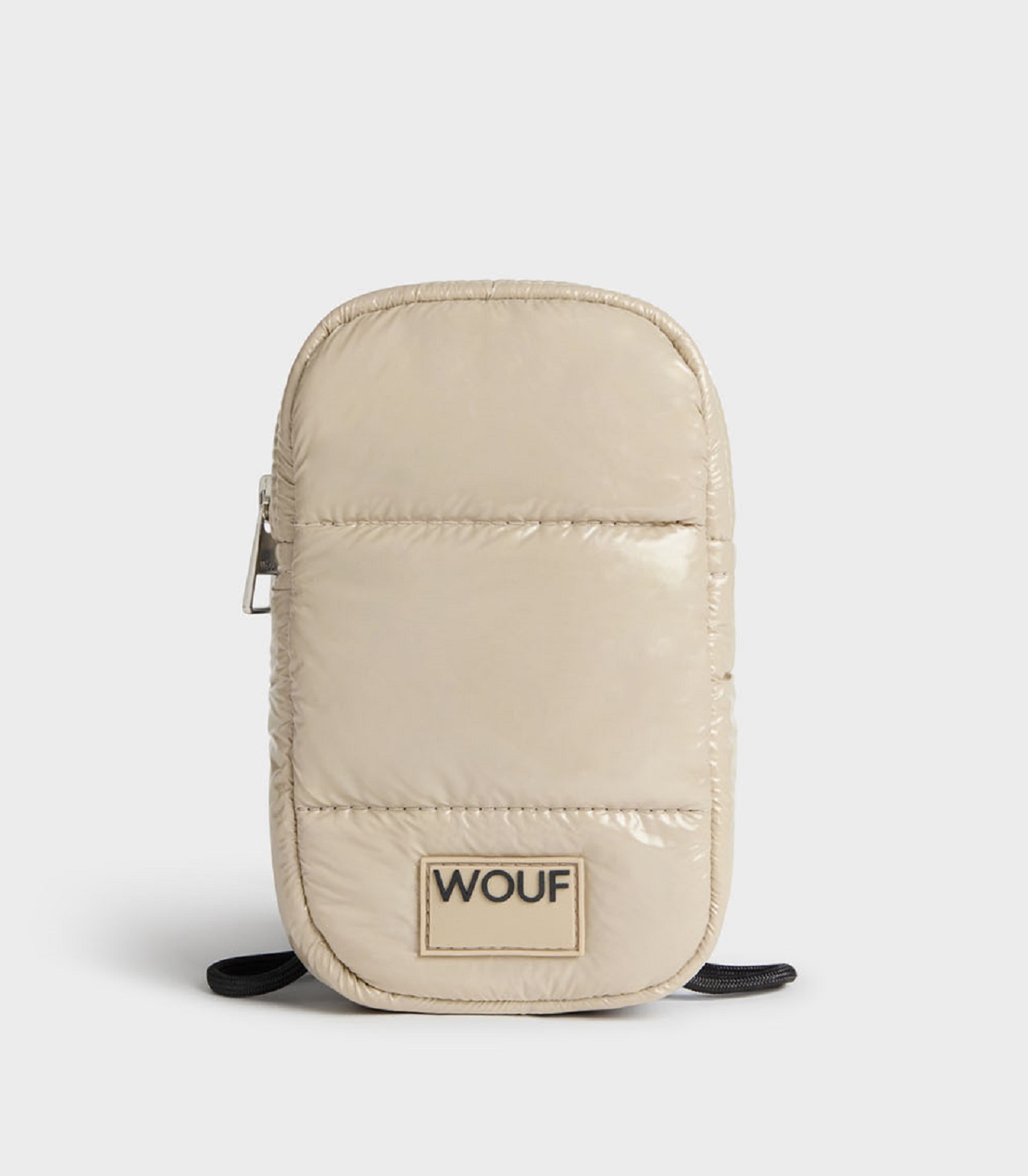 Wouf Quilted Collection Crossbody Phone Bag -Glossy Air Wouf Quilted Collection Crossbody Phone Bag -Glossy Air