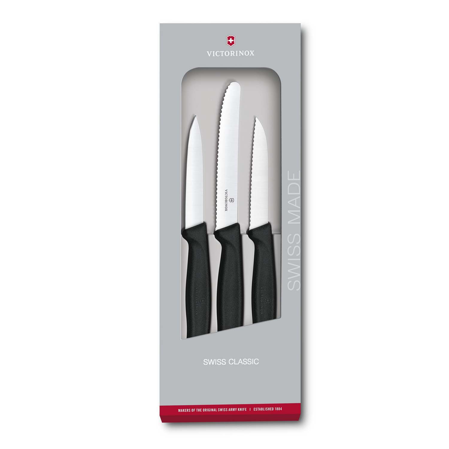 Victorinox Swiss Classic Gemüsemesser-Set, 3-teilig