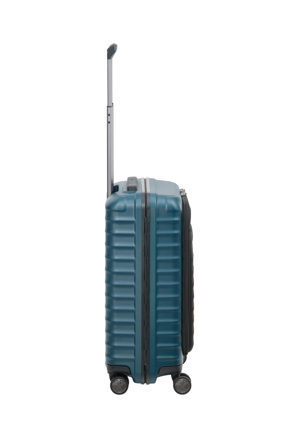 TITAN Litron Frame Trolley S, Handgepäck-Koffer mit Vortasche + Gratis Hotelgutschein Petrol TITAN Litron Frame Trolley S, Handgepäck-Koffer mit Vortasche + Gratis Hotelgutschein Petrol