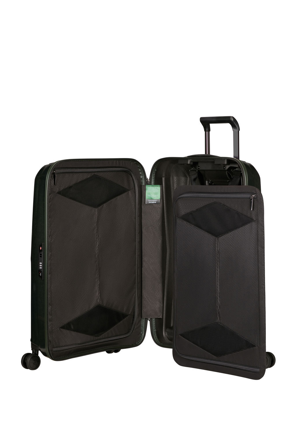 Samsonite Major-Lite Trolley mit 4 Rollen 69cm + GRATIS HOTELGUTSCHEIN Climbing Ivy
