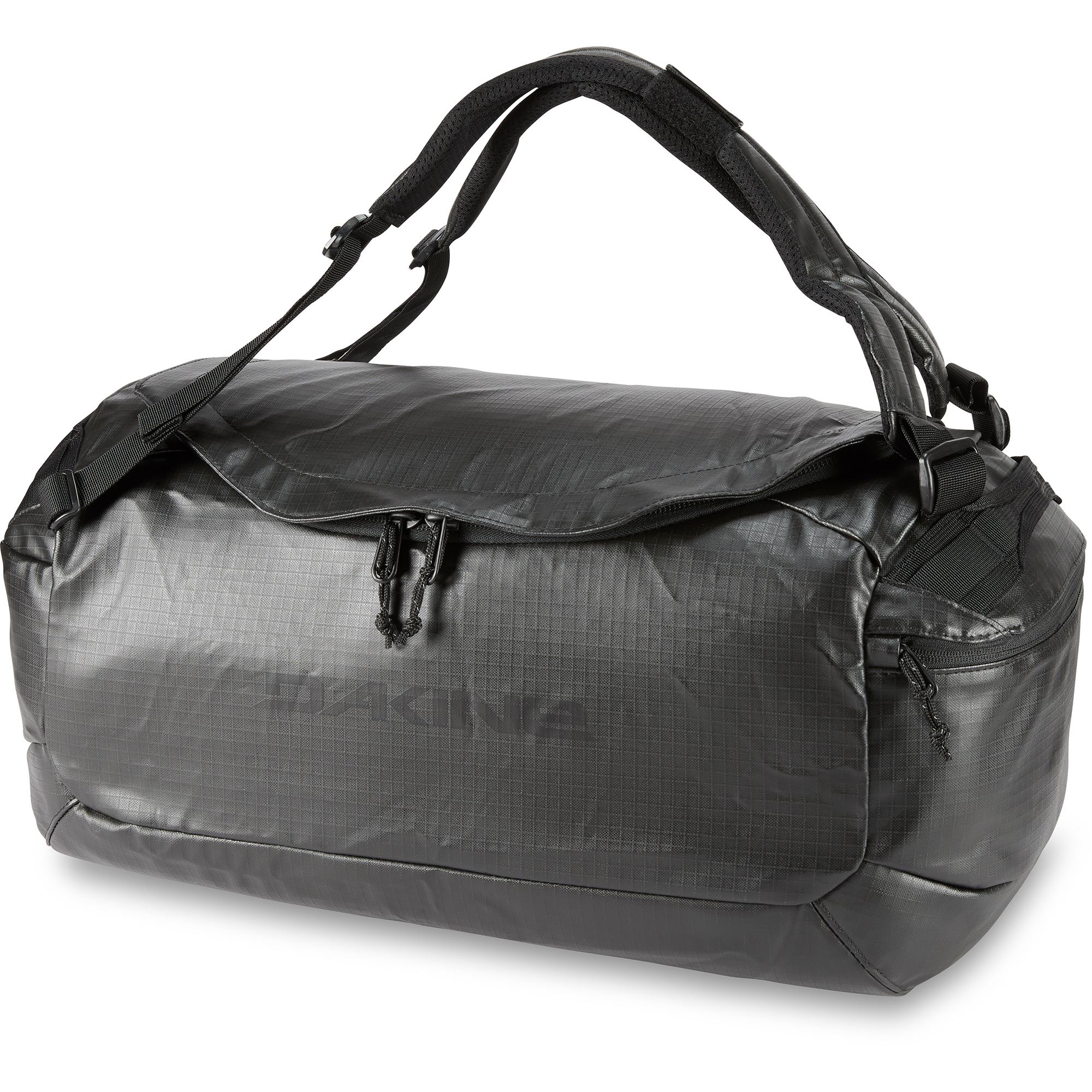 Dakine Ranger Duffle 60L - Reisetasche mit Rucksack Funktion Black Dakine Ranger Duffle 60L - Reisetasche mit Rucksack Funktion Black