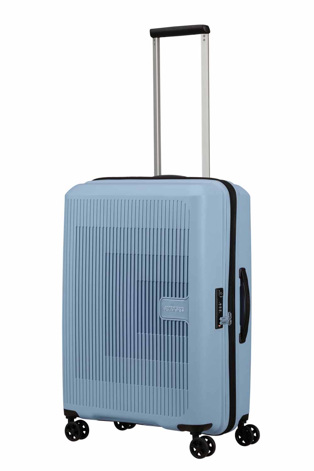 American Tourister AeroStep 67cm Check-in Größe M, erweiterbar Soho Grey American Tourister AeroStep 67cm Check-in Größe M, erweiterbar Soho Grey