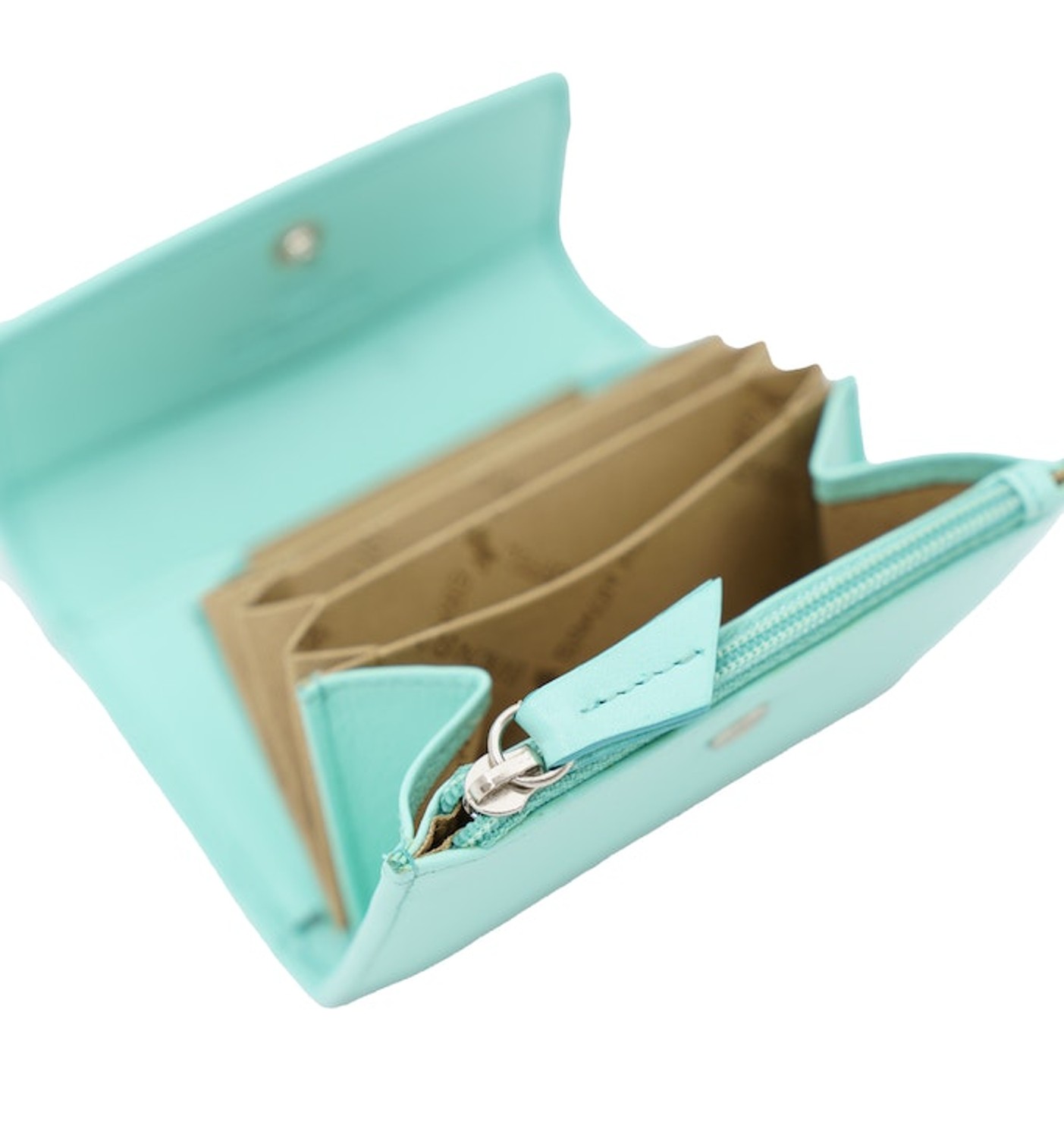 Braun Büffel JOY RFID Mini Geldbörse Slim 3CS aquamarin Braun Büffel JOY RFID Mini Geldbörse Slim 3CS aquamarin