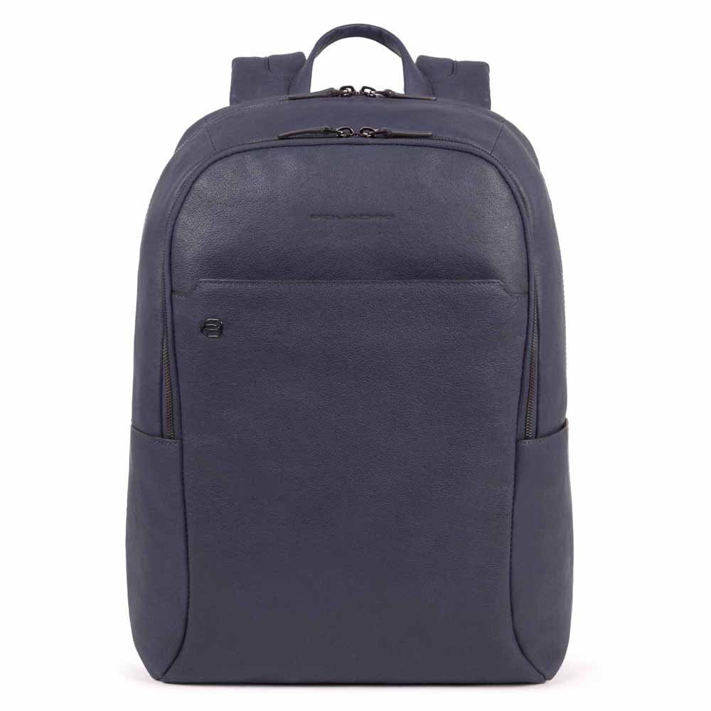 Piquadro Black Square Großer Laptoprucksack 15,6" mit iPad®-Fach