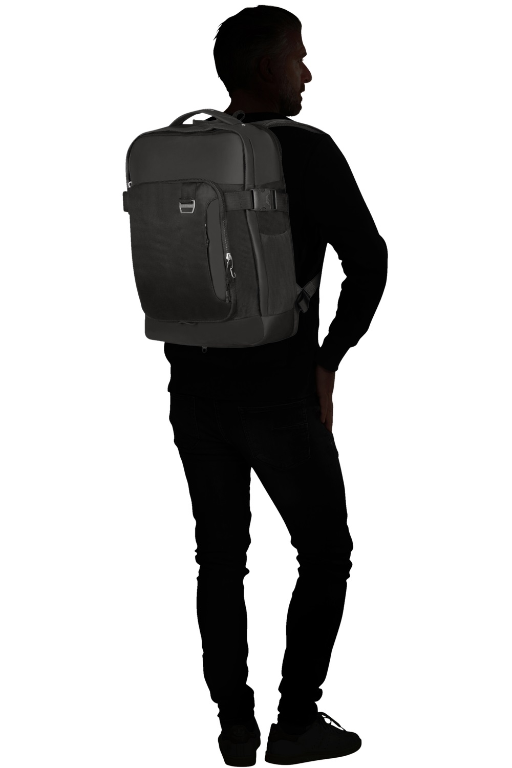 Samsonite Midtown Laptop Rucksack L EXP 15.6" Schwarz Samsonite Midtown Laptop Rucksack L EXP 15.6" Schwarz