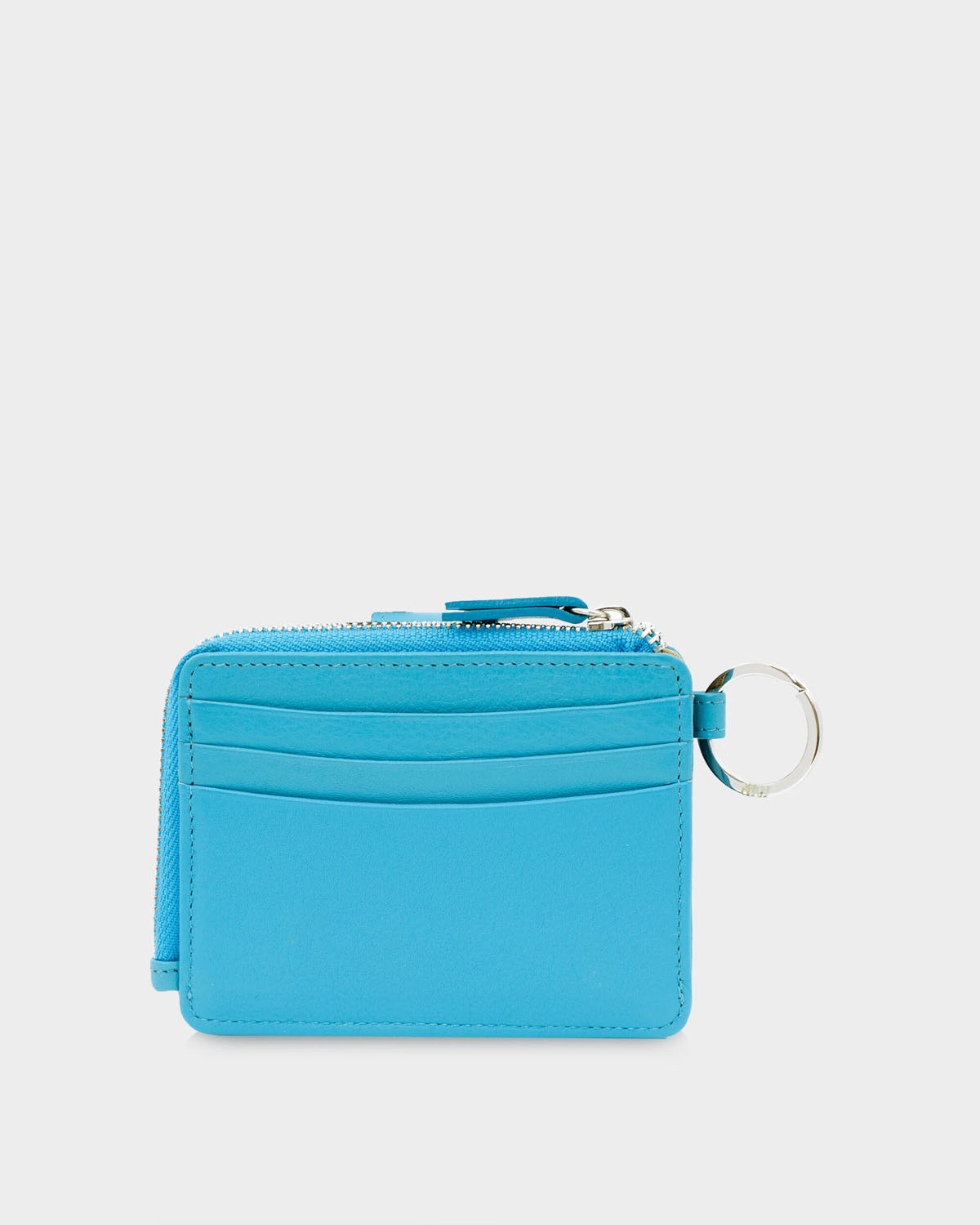 Braun Büffel JOY RFID Kartenbörse mit Schlüsselring 8CS türkis