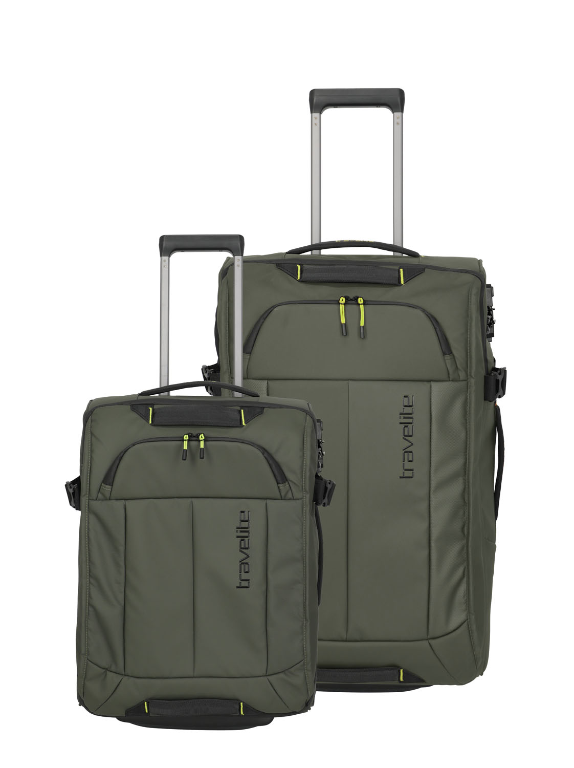 Travelite BRIIZE 2-tlg. Rollenreisetaschen-Set M/S Khaki