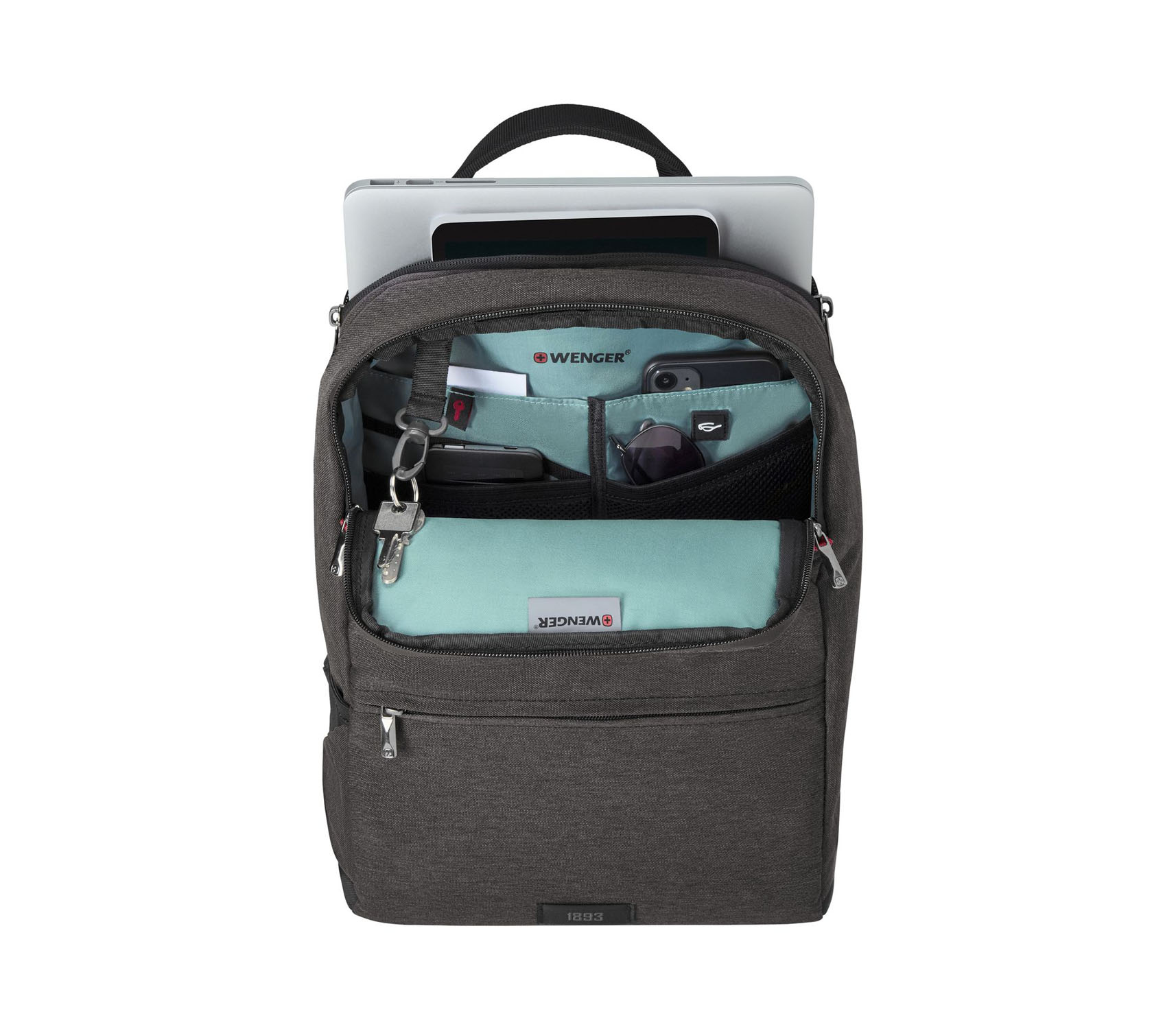 Wenger MX Reload 14" Laptop-Rucksack Heather Grey Wenger MX Reload 14" Laptop-Rucksack Heather Grey