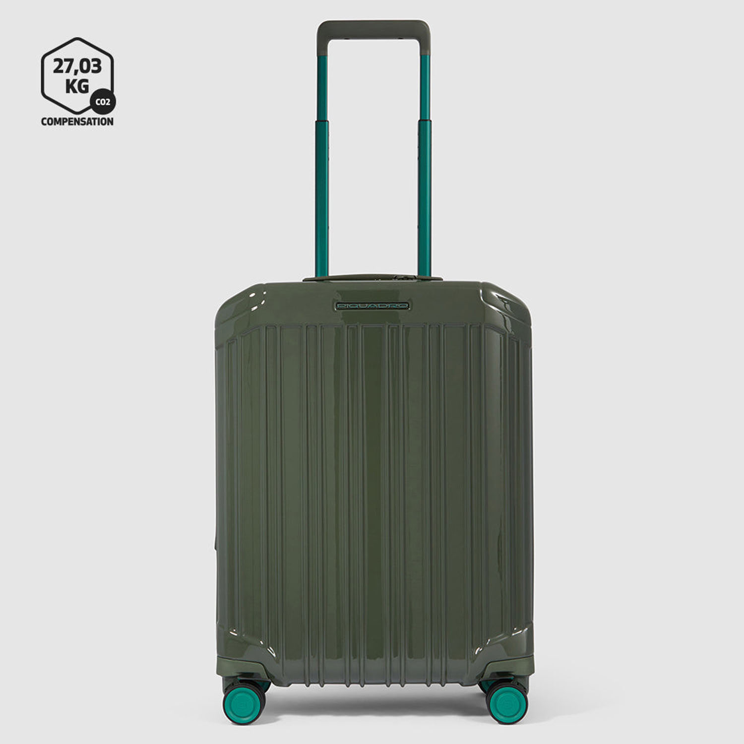 Piquadro PQ Light 4-Rollen Trolley Koffer in Handgepäckgröße Foresta Verde Piquadro PQ Light 4-Rollen Trolley Koffer in Handgepäckgröße Foresta Verde
