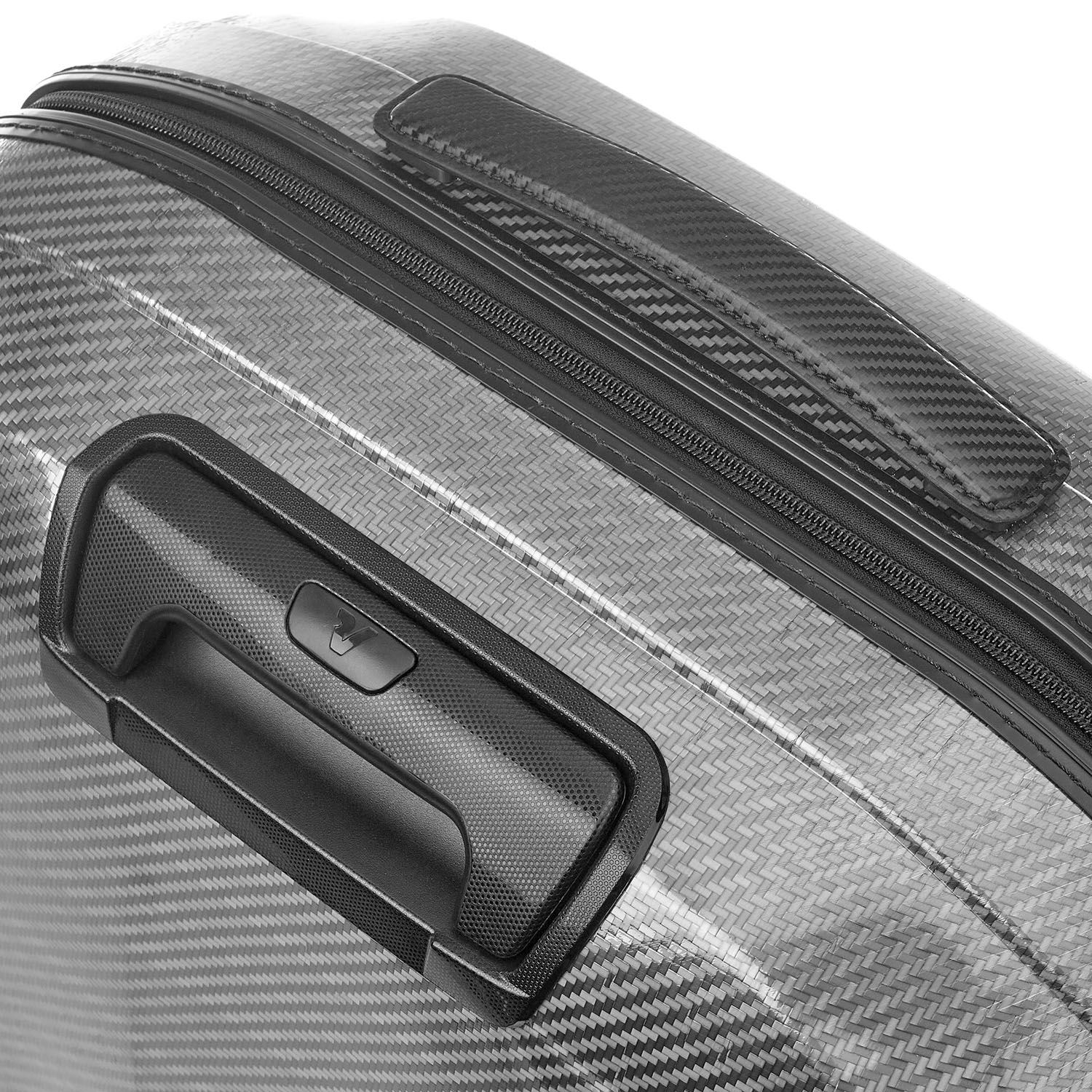 Roncato WE ARE GLAM DLX Grosser Spinner 78cm erweiterbar Black/Platinum Roncato WE ARE GLAM DLX Grosser Spinner 78cm erweiterbar Black/Platinum