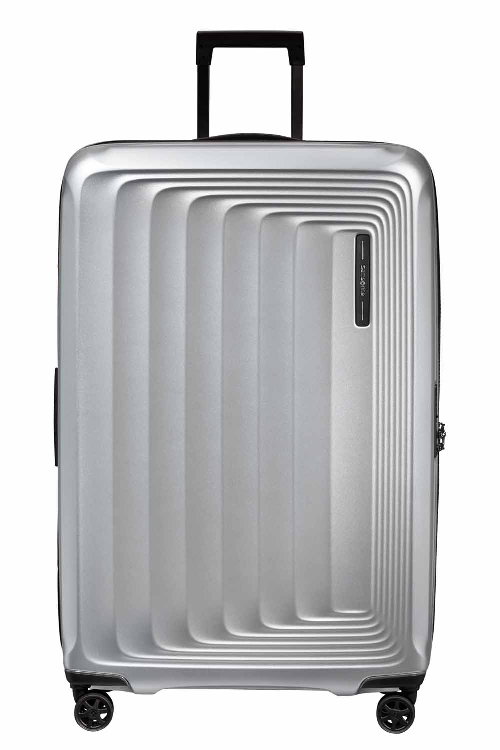 Samsonite Nuon Trolley mit 4 Rollen erweiterbar 81cm + GRATIS HOTELGUTSCHEIN Matt Silver Samsonite Nuon Trolley mit 4 Rollen erweiterbar 81cm + GRATIS HOTELGUTSCHEIN Matt Silver