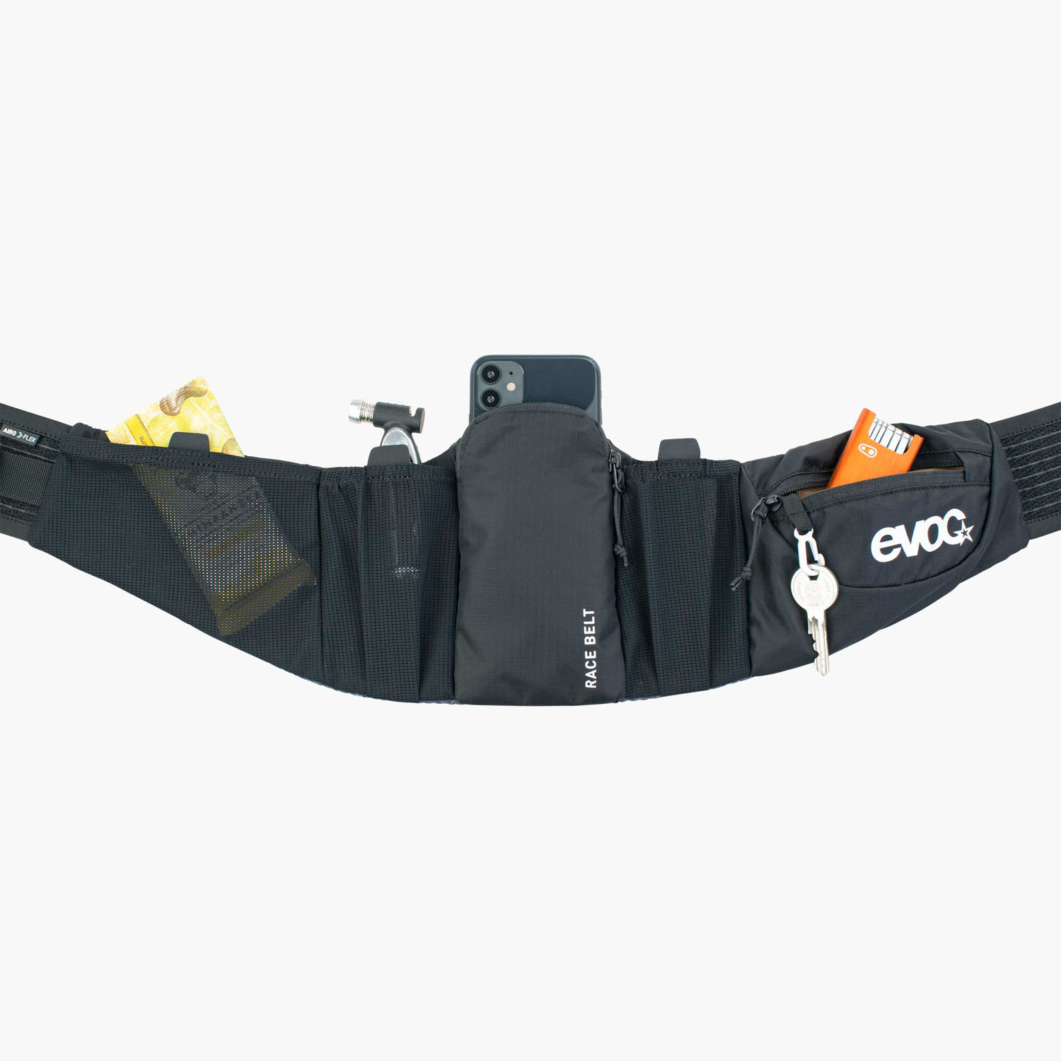 evoc Race Belt Hüfttasche 800ml Black evoc Race Belt Hüfttasche 800ml Black