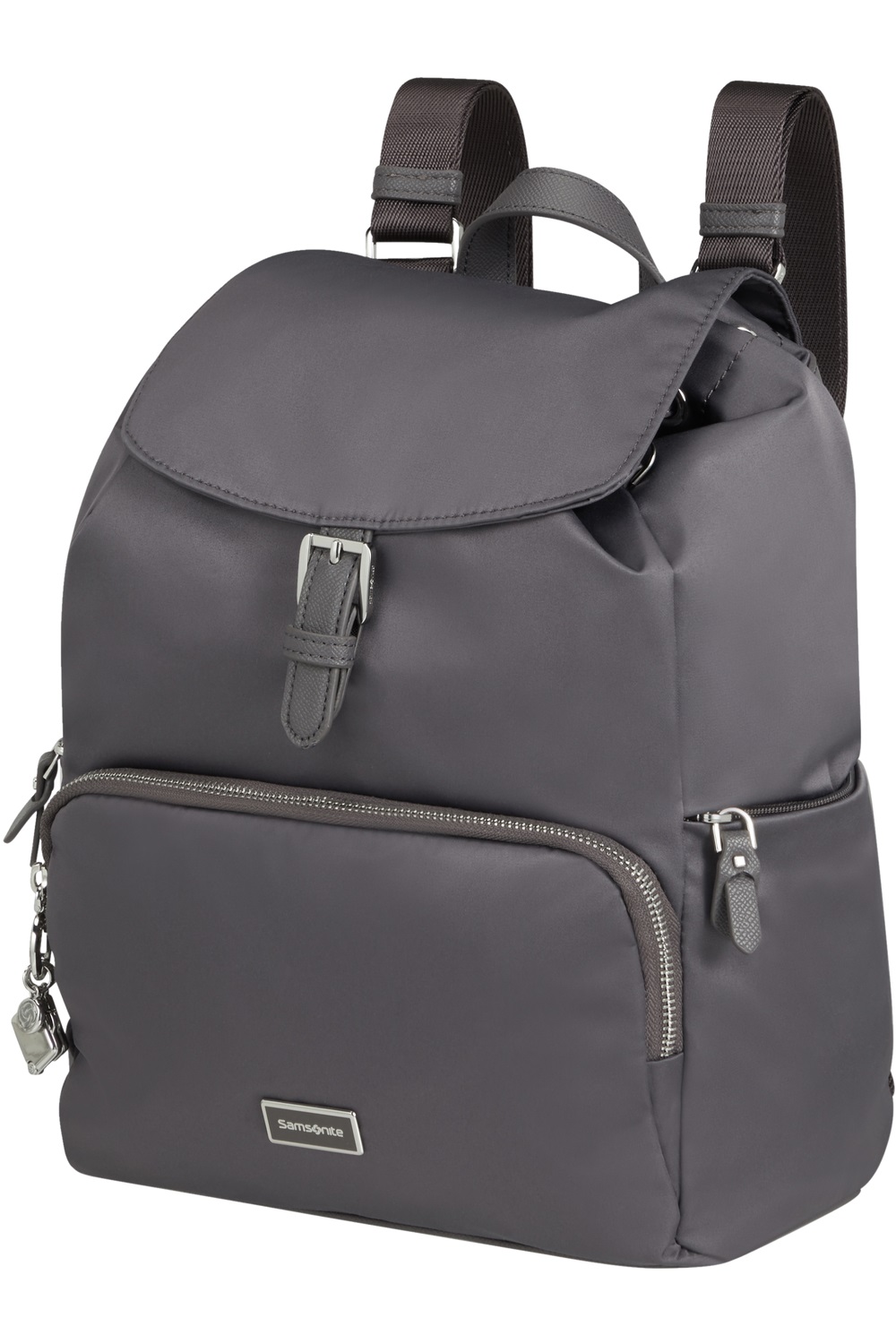 Samsonite Karissa 2.0 Rucksack mit Lasche Eco Dark Grey Samsonite Karissa 2.0 Rucksack mit Lasche Eco Dark Grey