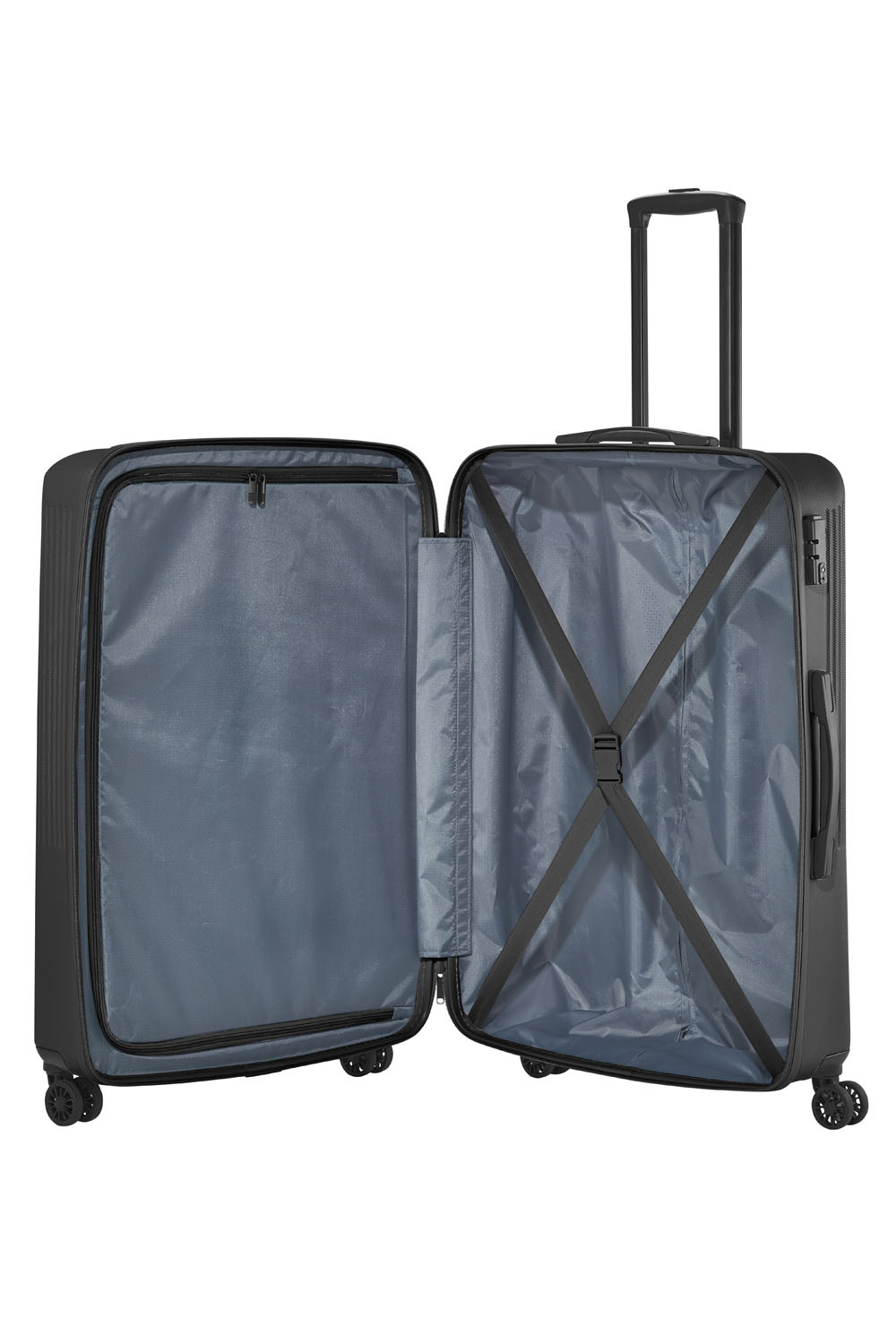 Travelite BALI Trolley L 4-Rollen Schwarz Travelite BALI Trolley L 4-Rollen Schwarz