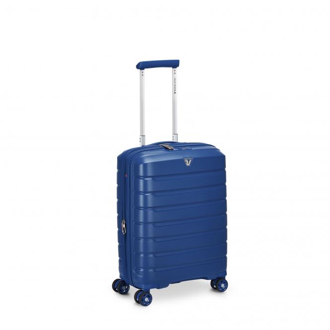 Roncato B-Flying Kabinentrolley, erweiterbar 55cm Blu Notte
