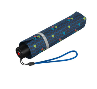 Knirps Rookie Manual reflective triple blue