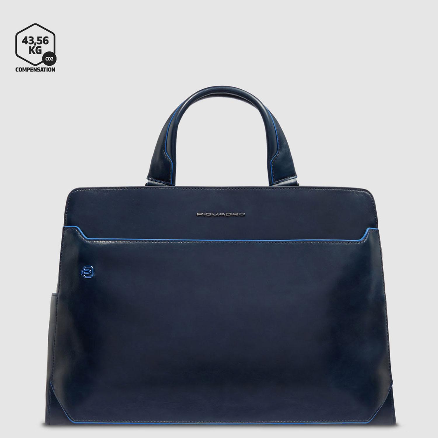 Piquadro Blue Square Leder-Laptoptasche 15,6" Nachtblau Piquadro Blue Square Leder-Laptoptasche 15,6" Nachtblau