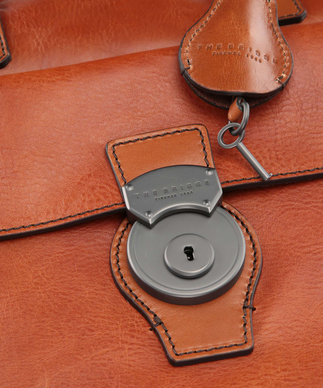 The Bridge Capalbio Aktentasche 30cm Cognac The Bridge Capalbio Aktentasche 30cm Cognac