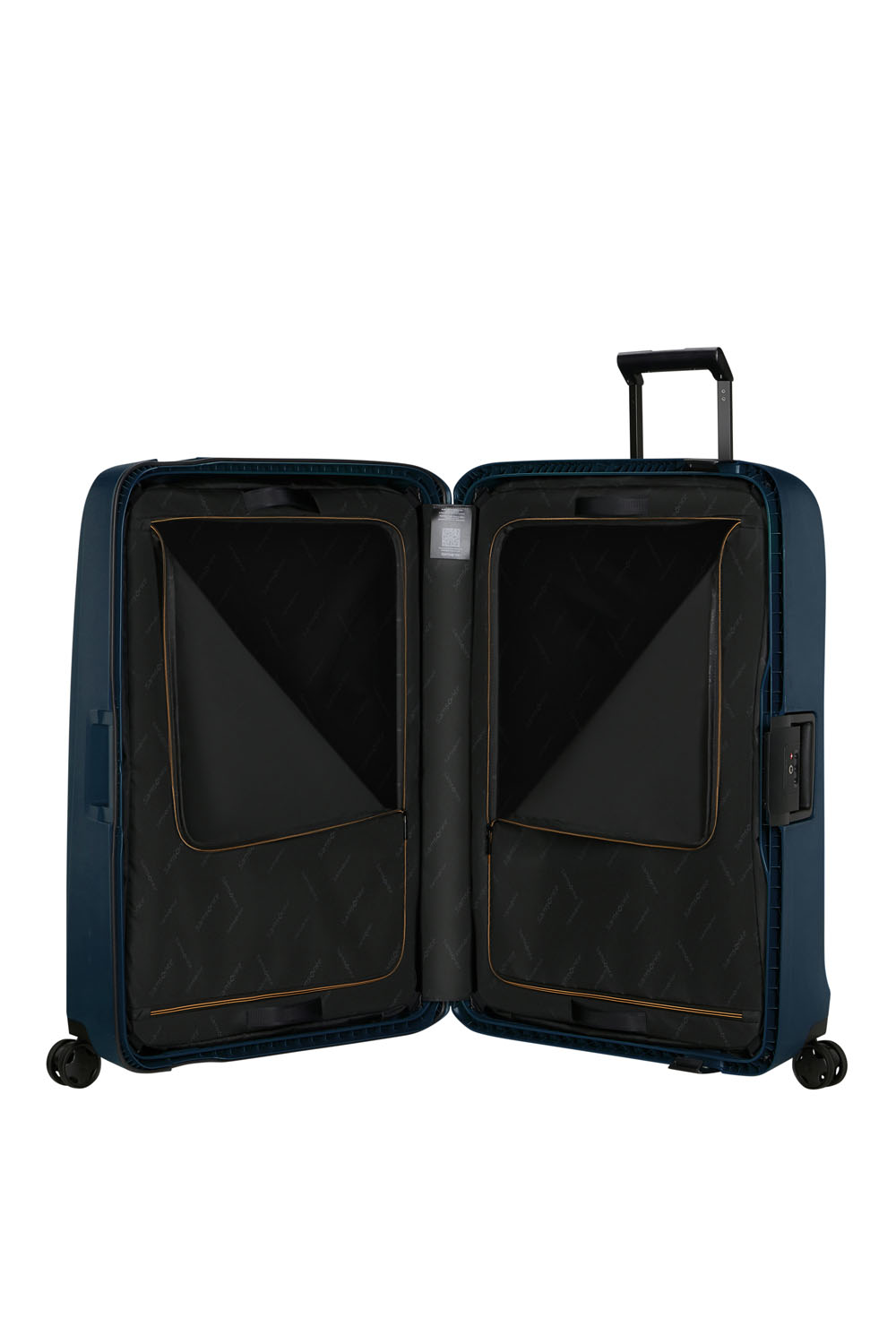 Samsonite Essens Trolley mit 4 Rollen 81cm + GRATIS HOTELGUTSCHEIN Midnight Blue