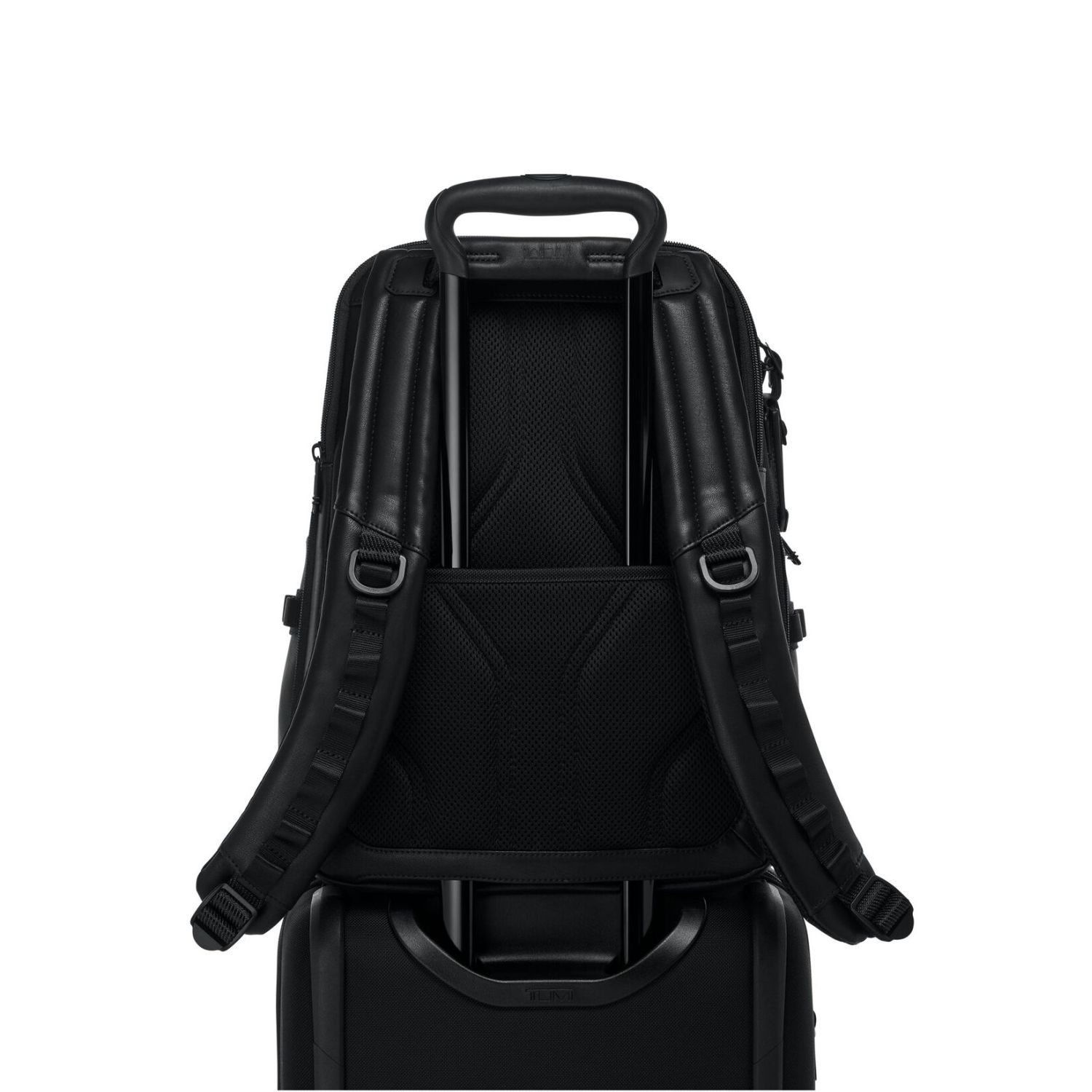 Tumi Alpha Bravo Navigation Rucksack aus Leder + GRATIS HOTELGUTSCHEIN Schwarz Tumi Alpha Bravo Navigation Rucksack aus Leder + GRATIS HOTELGUTSCHEIN Schwarz