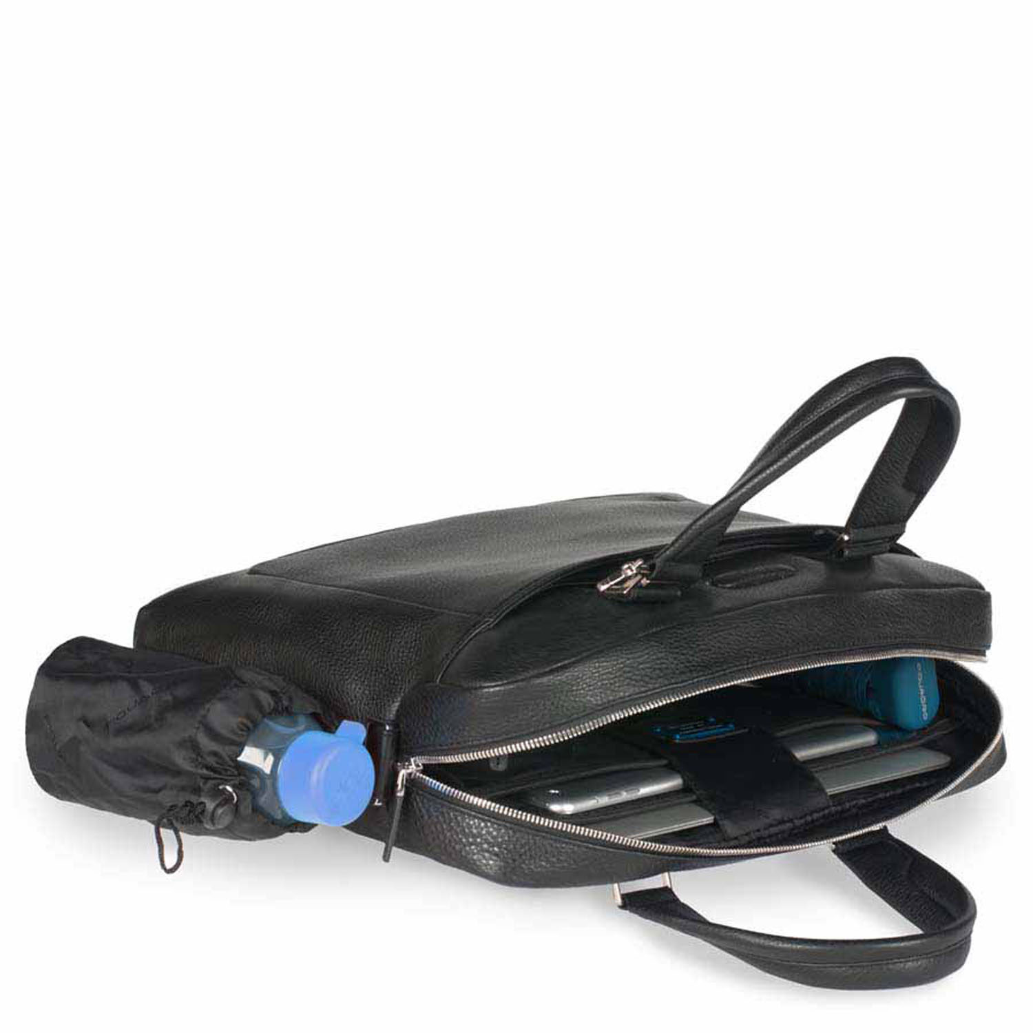 Piquadro Modus Kurzgriff-Laptoptasche 14" mit Tabletfach Schwarz Piquadro Modus Kurzgriff-Laptoptasche 14" mit Tabletfach Schwarz