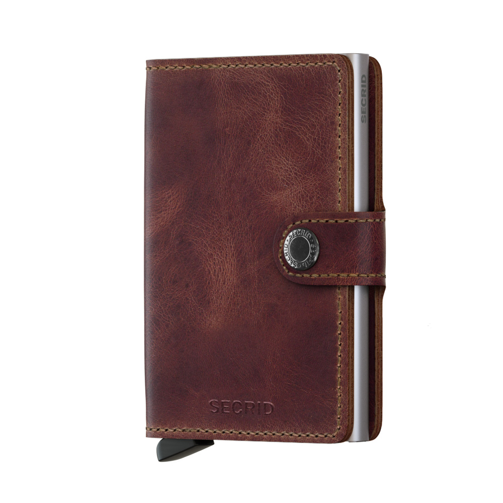 Secrid Miniwallet Vintage MV-Brown Secrid Miniwallet Vintage MV-Brown