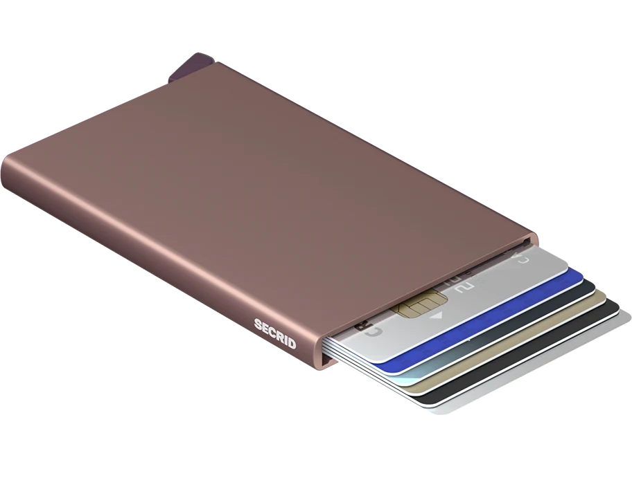 Secrid Cardprotector aus Aluminium C-Rose Secrid Cardprotector aus Aluminium C-Rose