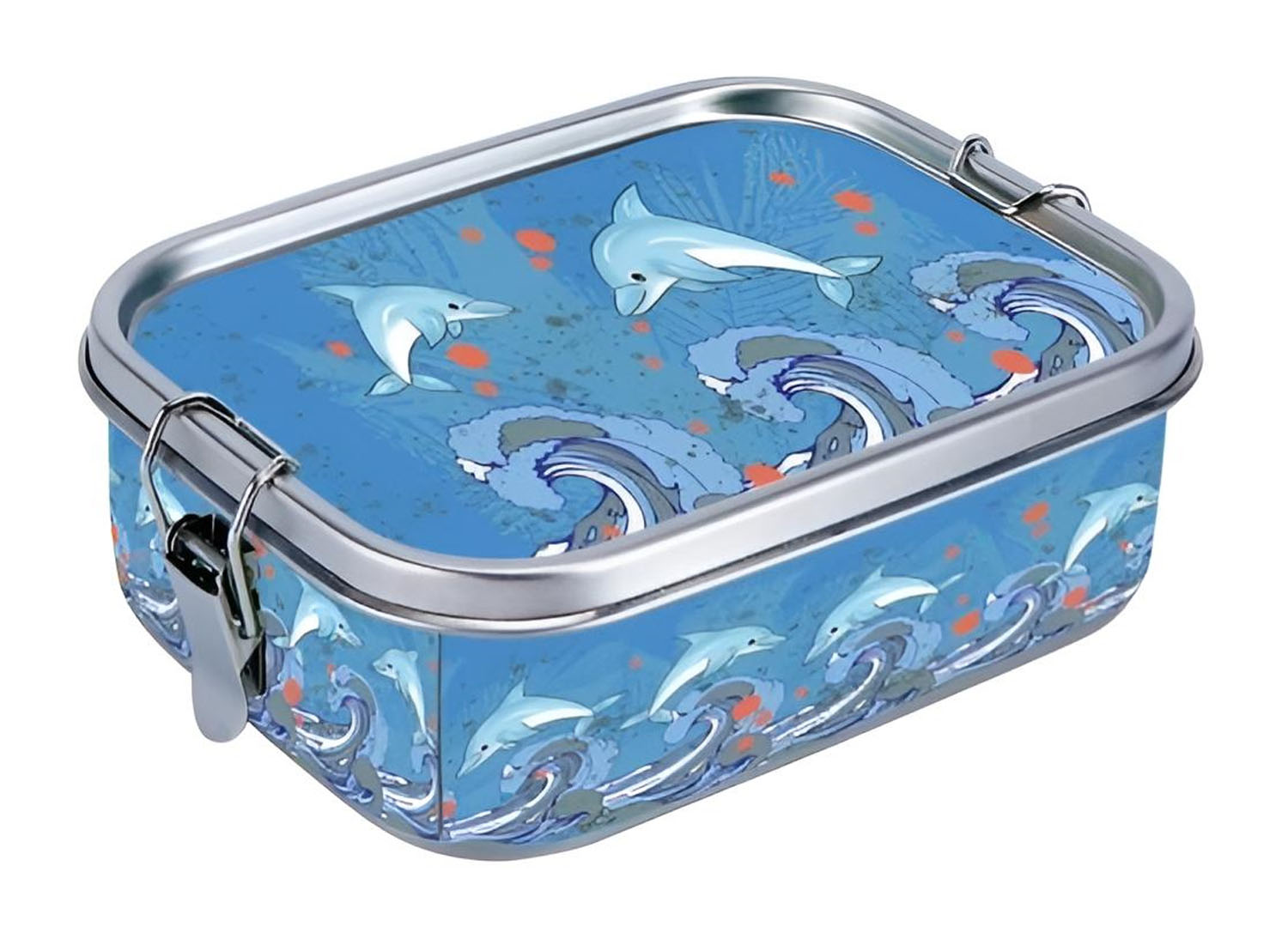xanadoo Kids-Line Edelstahl-Brotdosen Delfine 800ml xanadoo Kids-Line Edelstahl-Brotdosen Delfine 800ml