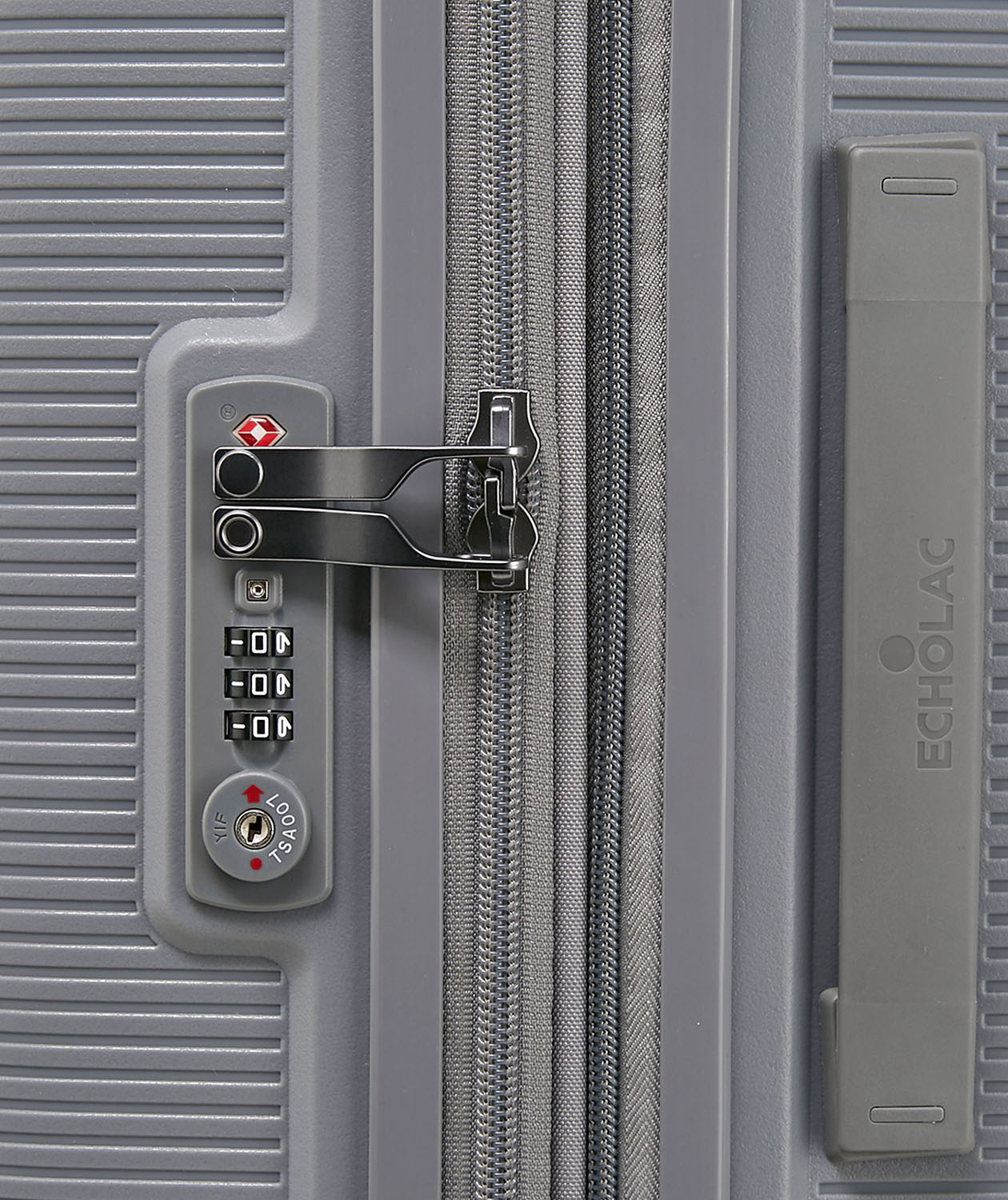 ECHOLAC Forza Koffer S 4-Rollen, erweiterbar Grey