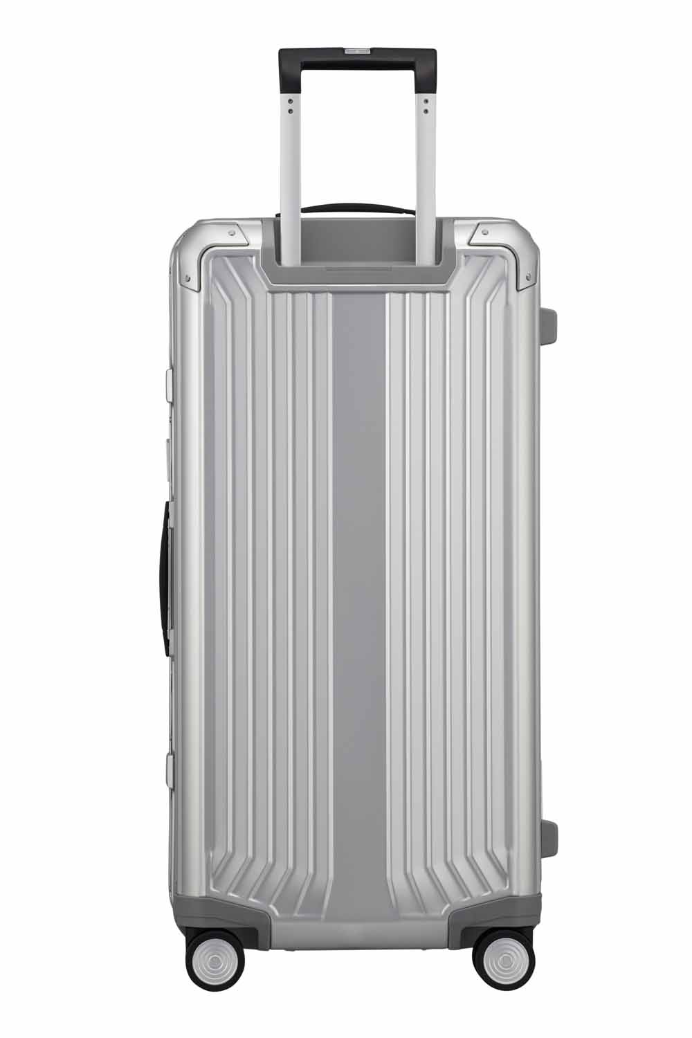 Samsonite Lite-Box Alu Trunk 80cm mit 4 Rollen + GRATIS HOTELGUTSCHEIN Aluminium