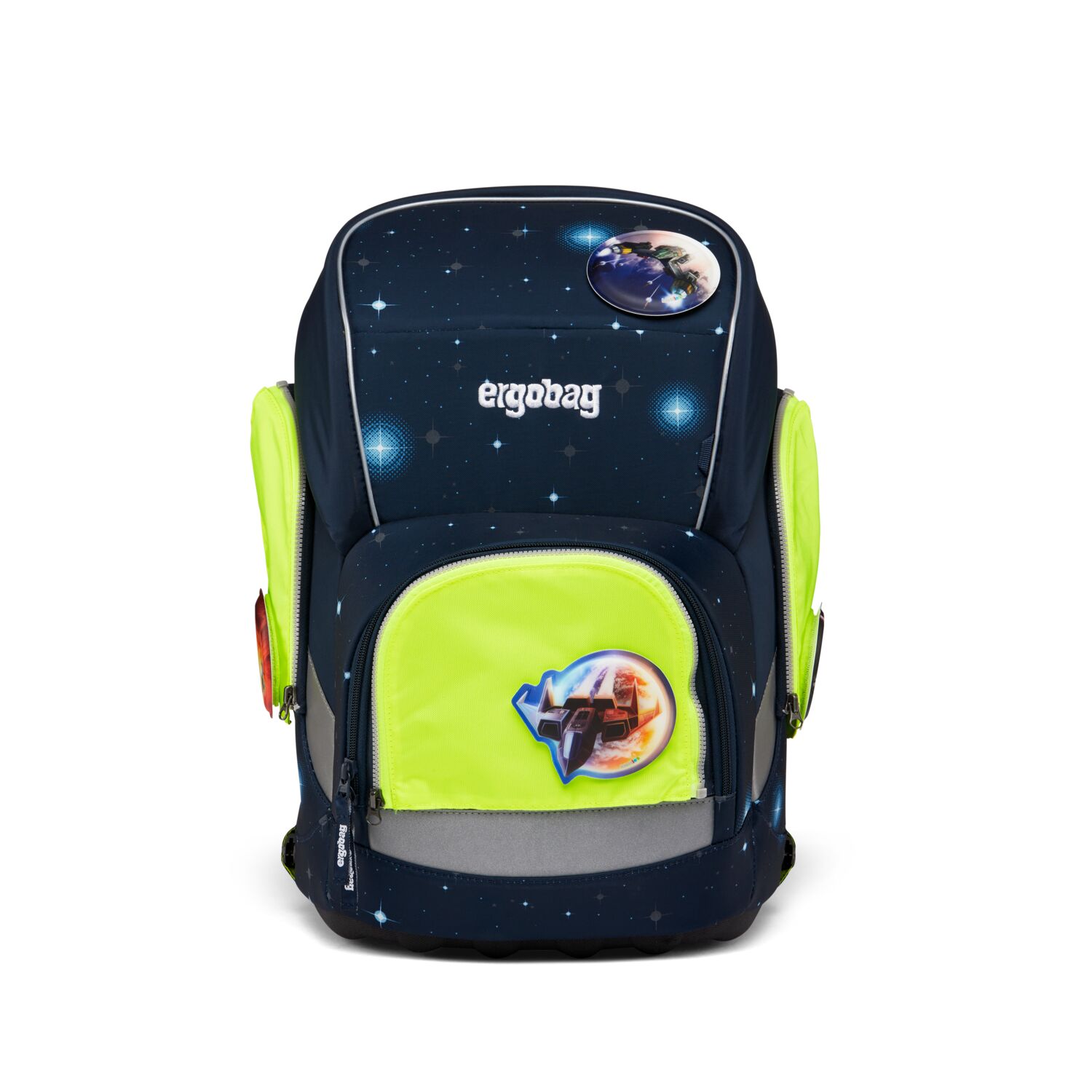 ergobag Schulzubehör Fluo Zip Set, 3-tlg. ab 2019 Gelb ergobag Schulzubehör Fluo Zip Set, 3-tlg. ab 2019 Gelb