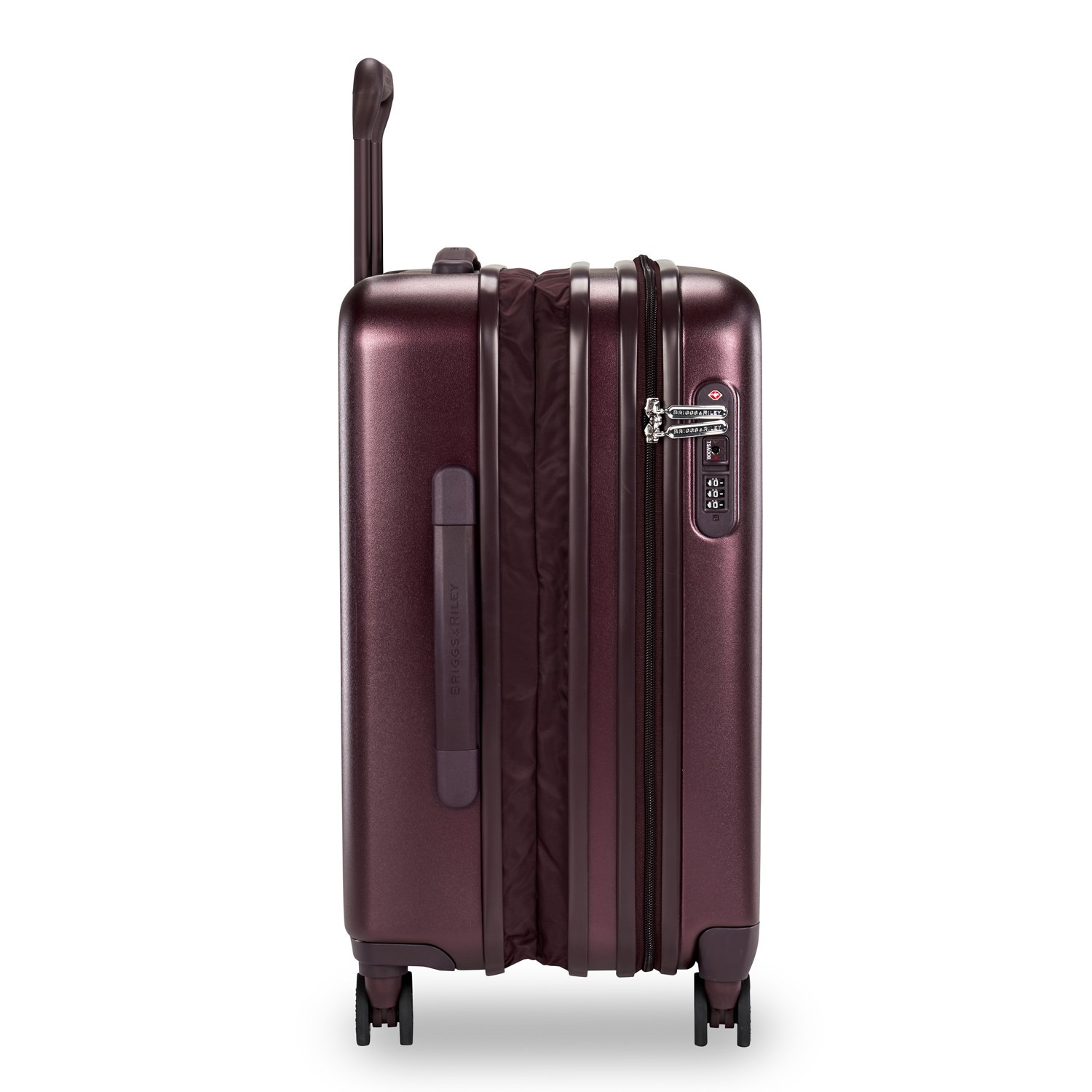 Briggs & Riley Sympatico 2.0 International Carry-On Expandable Spinner Plum Briggs & Riley Sympatico 2.0 International Carry-On Expandable Spinner Plum