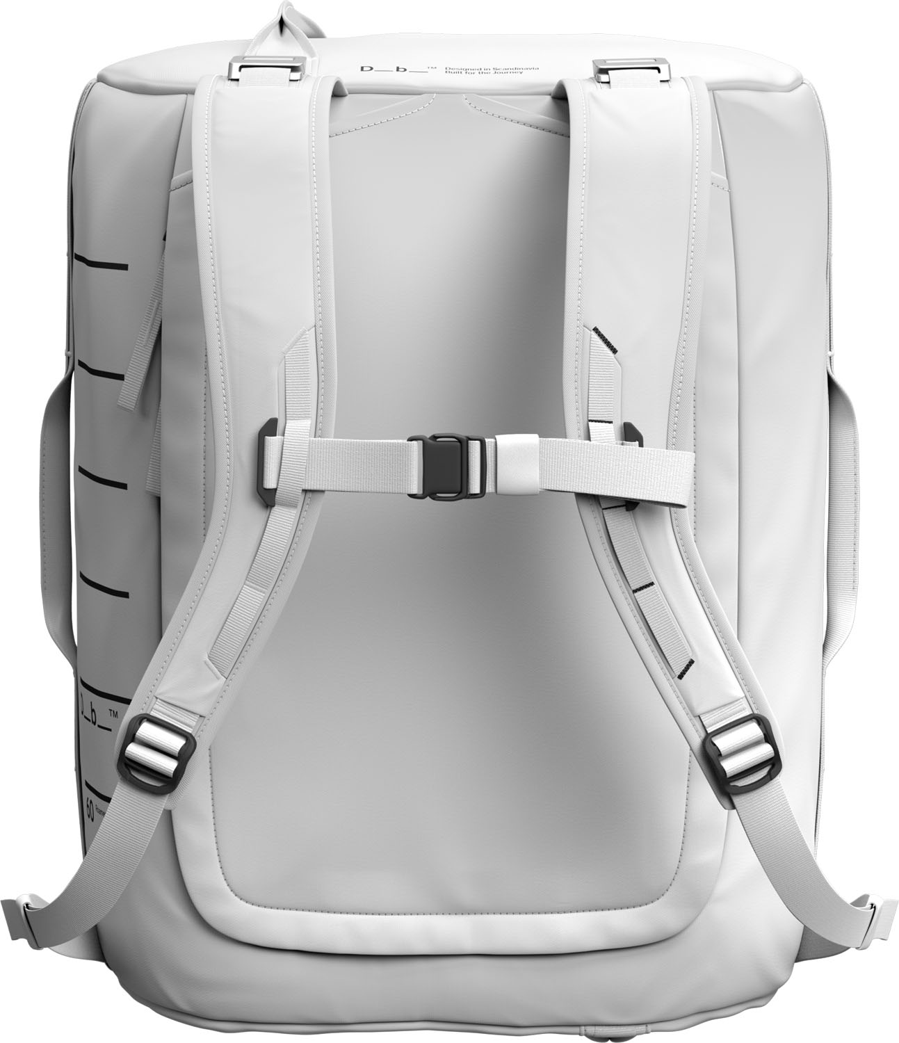 D_b_ Roamer Duffel / Backpack 60L White Out D_b_ Roamer Duffel / Backpack 60L White Out