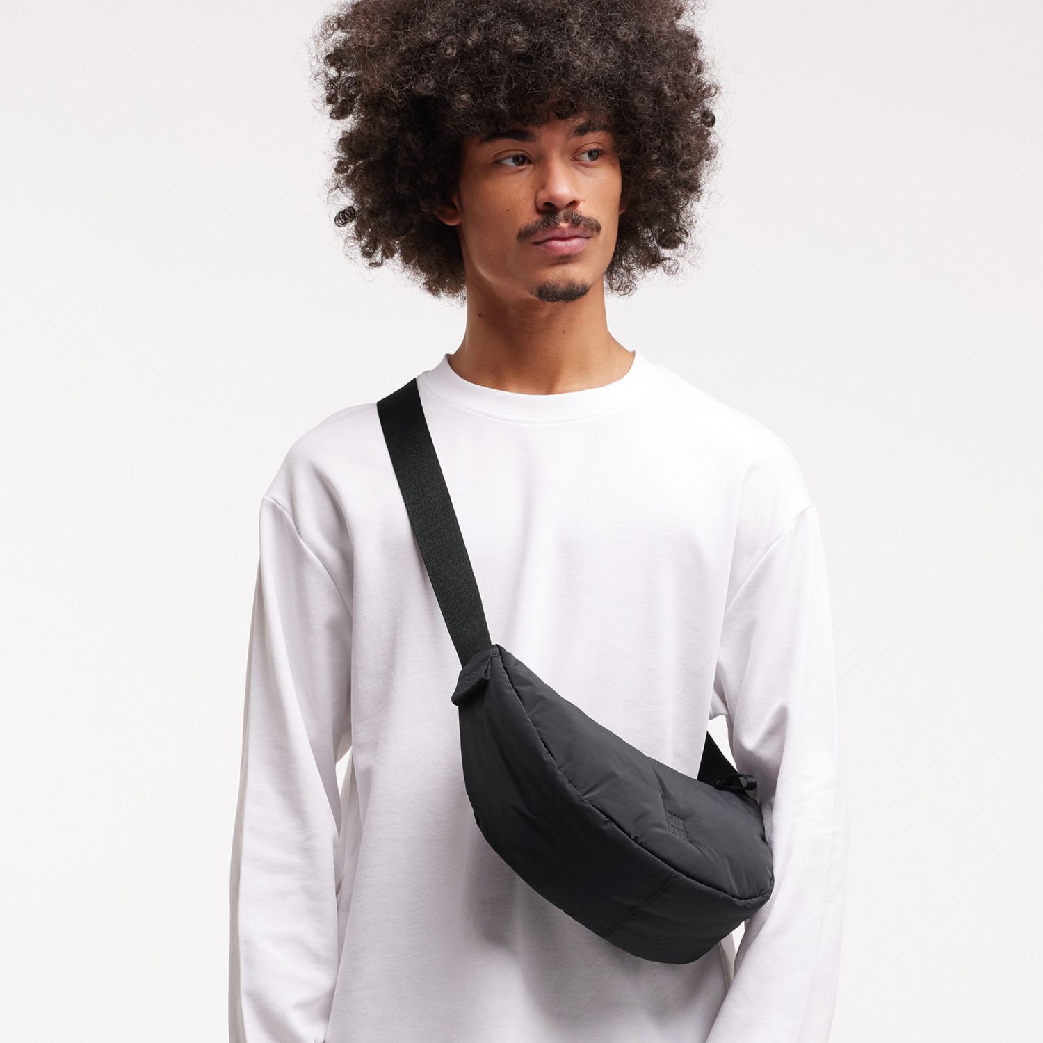 GOT BAG Cloud Moon Bag Small Monochrome black