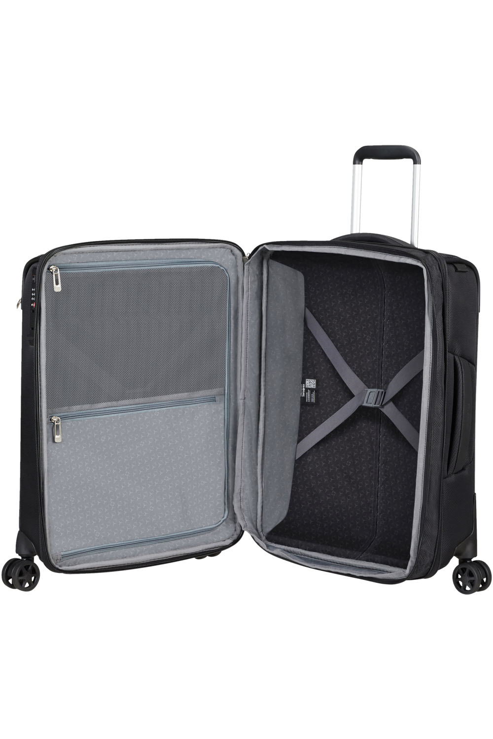 Samsonite Respark Trolley mit 4 Rollen erweiterbar 55cm + GRATIS HOTELGUTSCHEIN Ozone Black Samsonite Respark Trolley mit 4 Rollen erweiterbar 55cm + GRATIS HOTELGUTSCHEIN Ozone Black