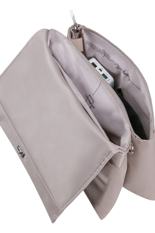 Samsonite Workationist Schultertasche mit Überschlag Quartz Samsonite Workationist Schultertasche mit Überschlag Quartz