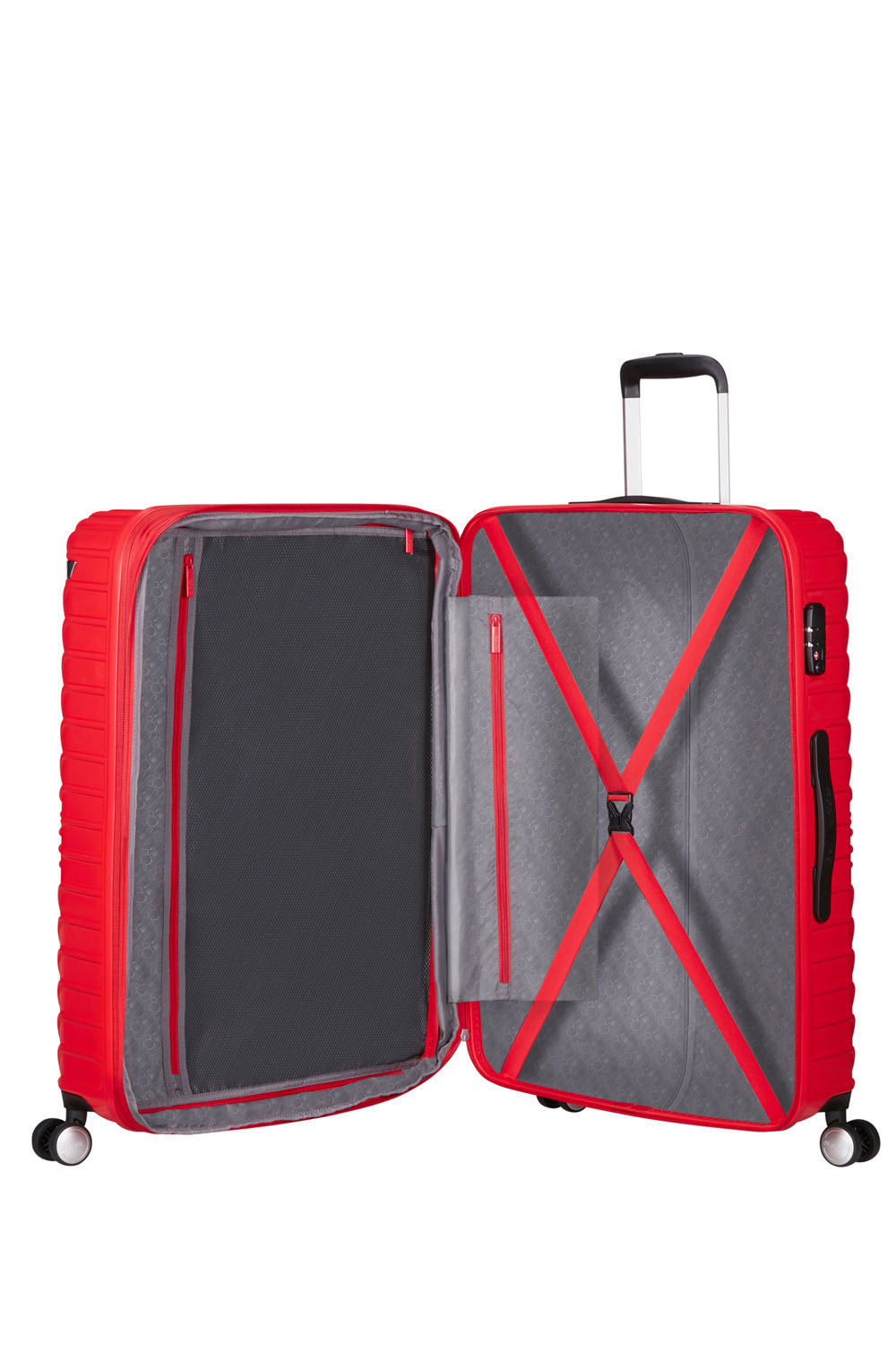 American Tourister Mickey Clouds Trolley 76cm mit 4 Rollen, erweiterbar Mickey Classic Red American Tourister Mickey Clouds Trolley 76cm mit 4 Rollen, erweiterbar Mickey Classic Red