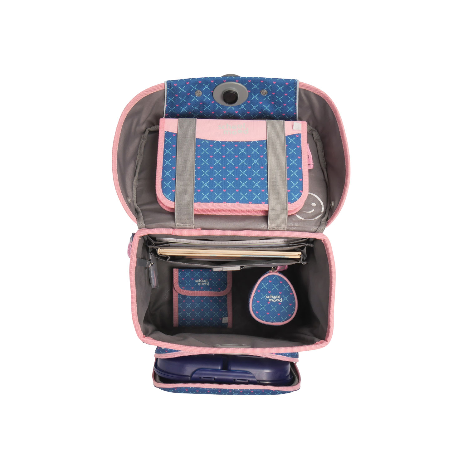 School-Mood Champion Pro 7-tlg. Schulranzenset Mila (Pferd) School-Mood Champion Pro 7-tlg. Schulranzenset Mila (Pferd)