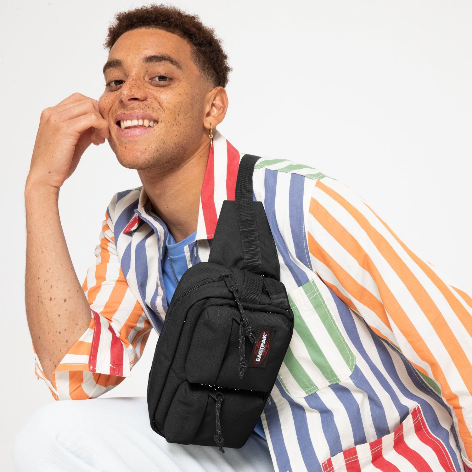 Eastpak Bumbag Double Bauchtasche / Querträgertasche Black